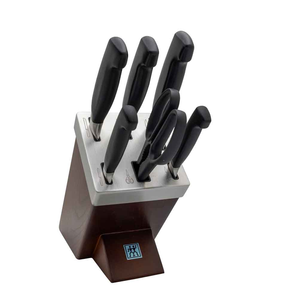 Zwilling 35145-000-0 Neljä tähteä, itseteroittuva veitsilohko, 7-osainen