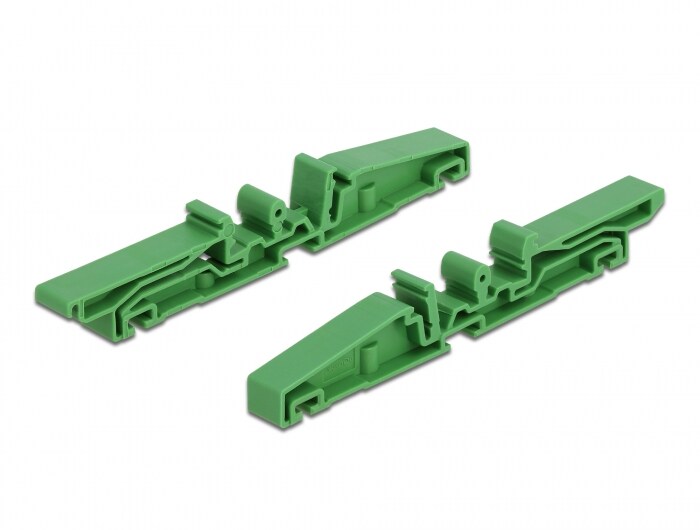 Delock DIN-kiskokiinnike piirilevyille 115 mm 4 kpl 4 kpl 4 kpl