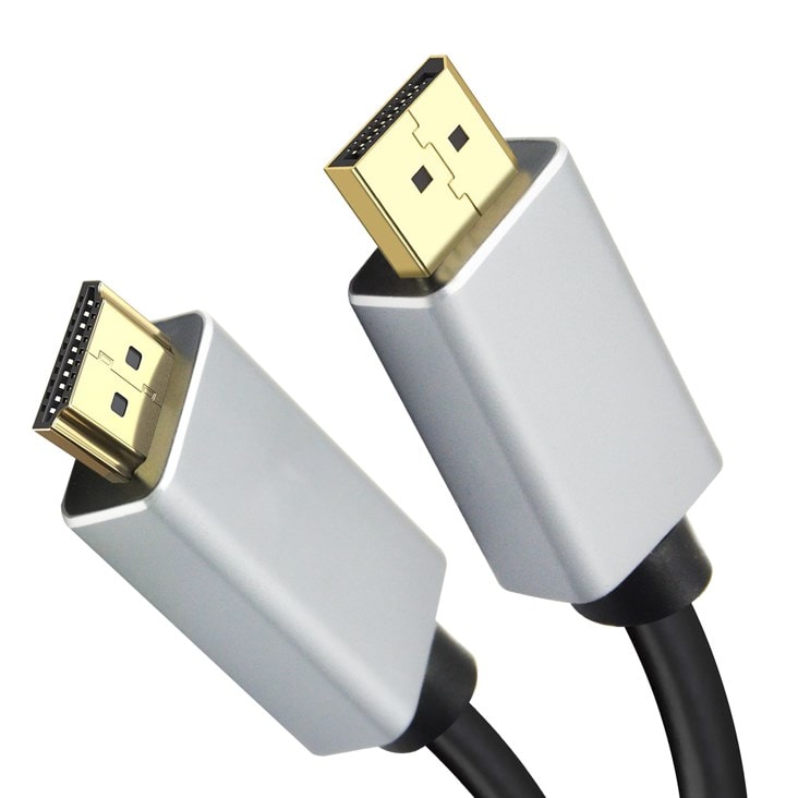 helos liitäntäkaapeli, DisplayPort pistoke/HDMI pistoke, PREMIUM, 3.0m, musta