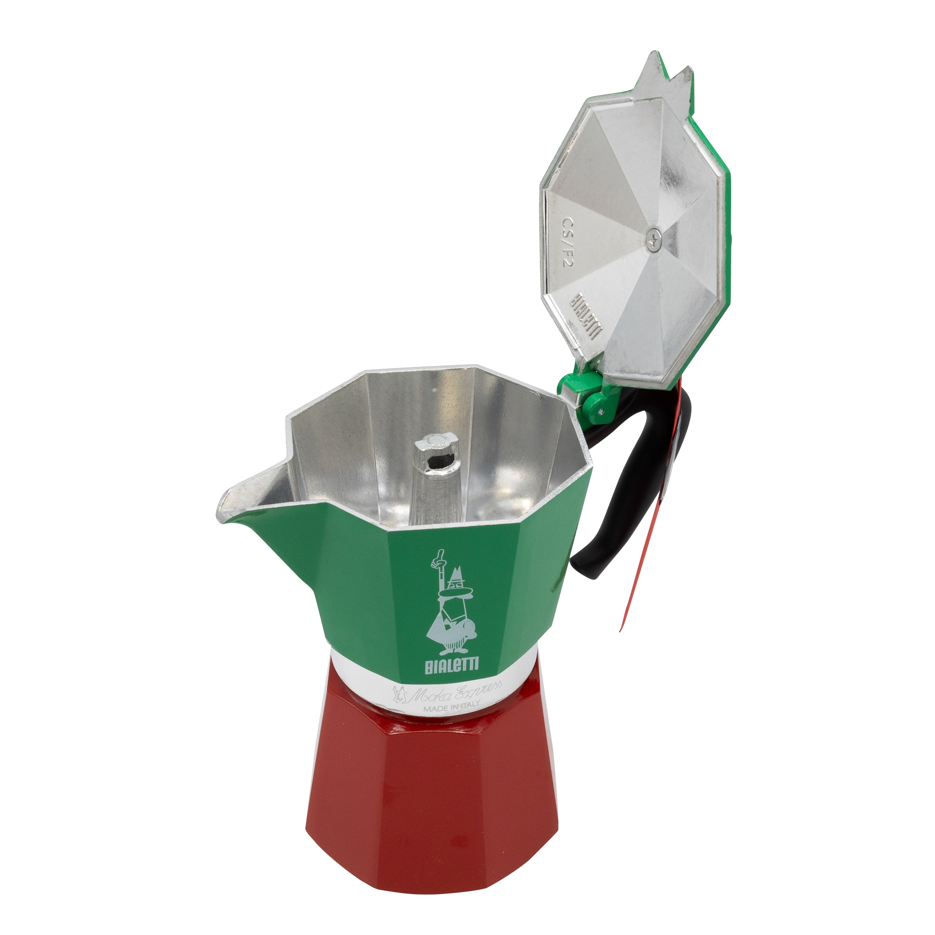 Bialetti Moka Express Italia, 6 kupillista