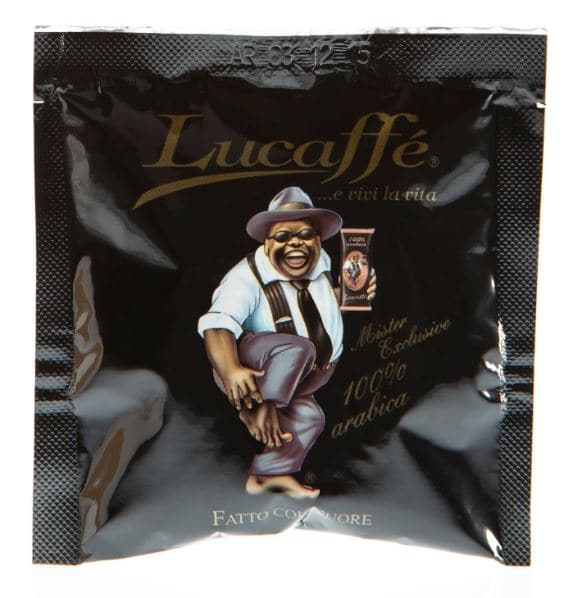 Lucaffe MR. EXCLUSIVE 100% Arabica 44mm ESE System Pads 150 kappaletta