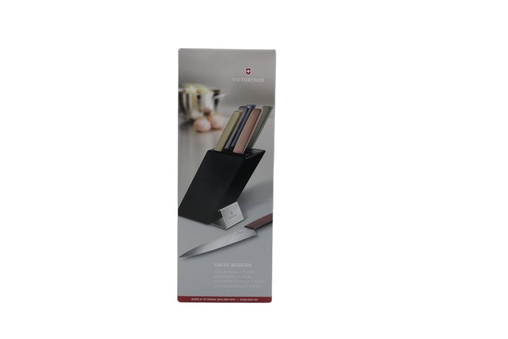 Victorinox V-6.71 86.66 Swiss Modern -veitsiteline, 6-osainen, pyökkiä