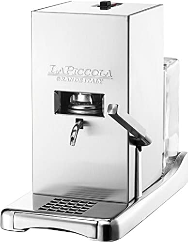 La Piccola espressokone ESE-kapseleille Piccola Satinata ruostumaton teräs La Piccola espressokone ESE-kapseleille Piccola Satinata ruostumaton teräs