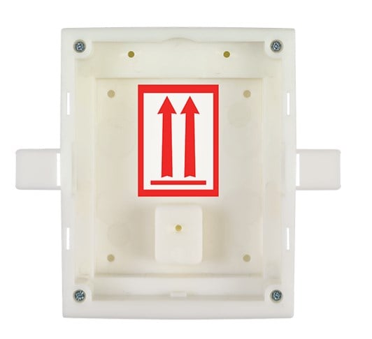 2N IP-Verso Box uppoasennukseen 1 moduuli 1 moduuli 1 moduuli