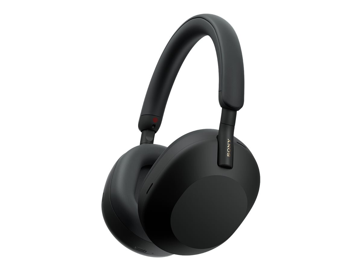 Sony WH-1000XM5B Bluetooth-melua vaimentavat kuulokkeet mikrofonilla, musta