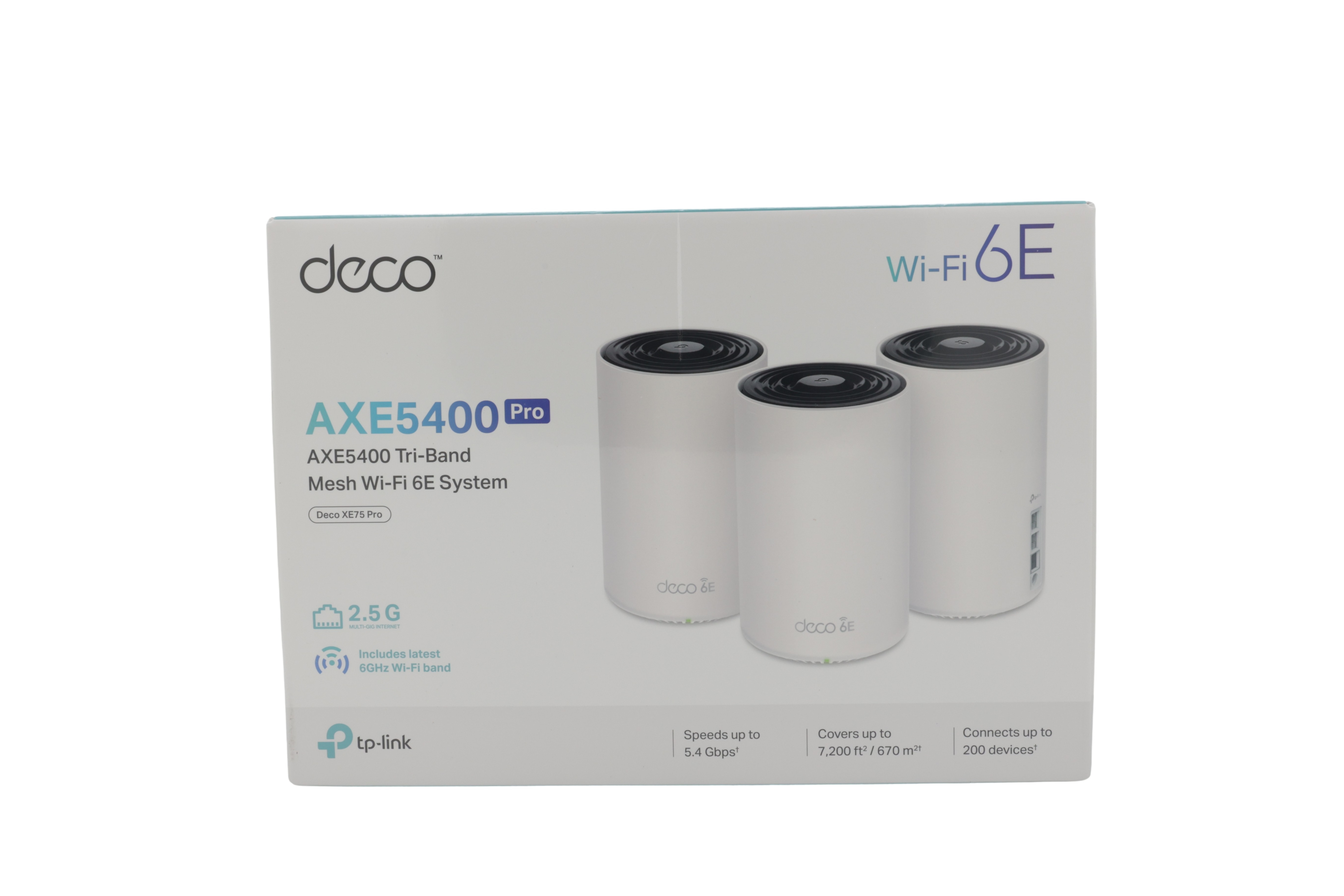 TP-Link Deco XE75 Pro 3-pack verkko (verkko)
