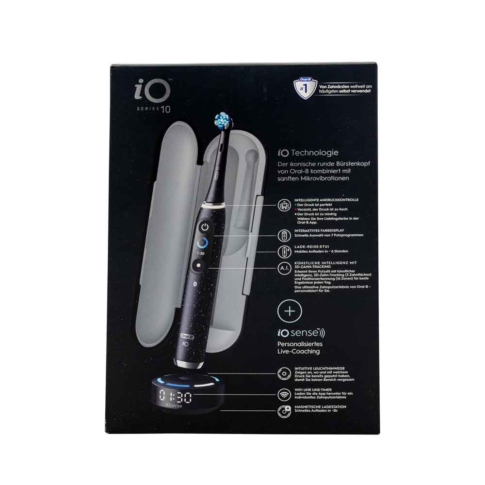Braun Oral-B iO Series 10 Black Onyx Luxe Edition sähköhammasharja