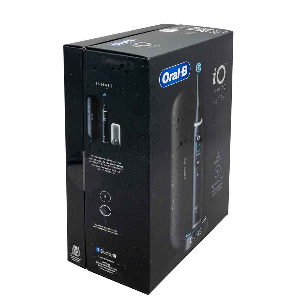 Braun Oral-B iO Series 10 Black Onyx Luxe Edition sähköhammasharja