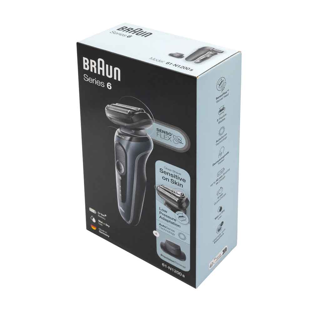 BRAUN miesten parranajokone SERIES 6 - 61-N1200S - 61-N1200S - 61-N1200S