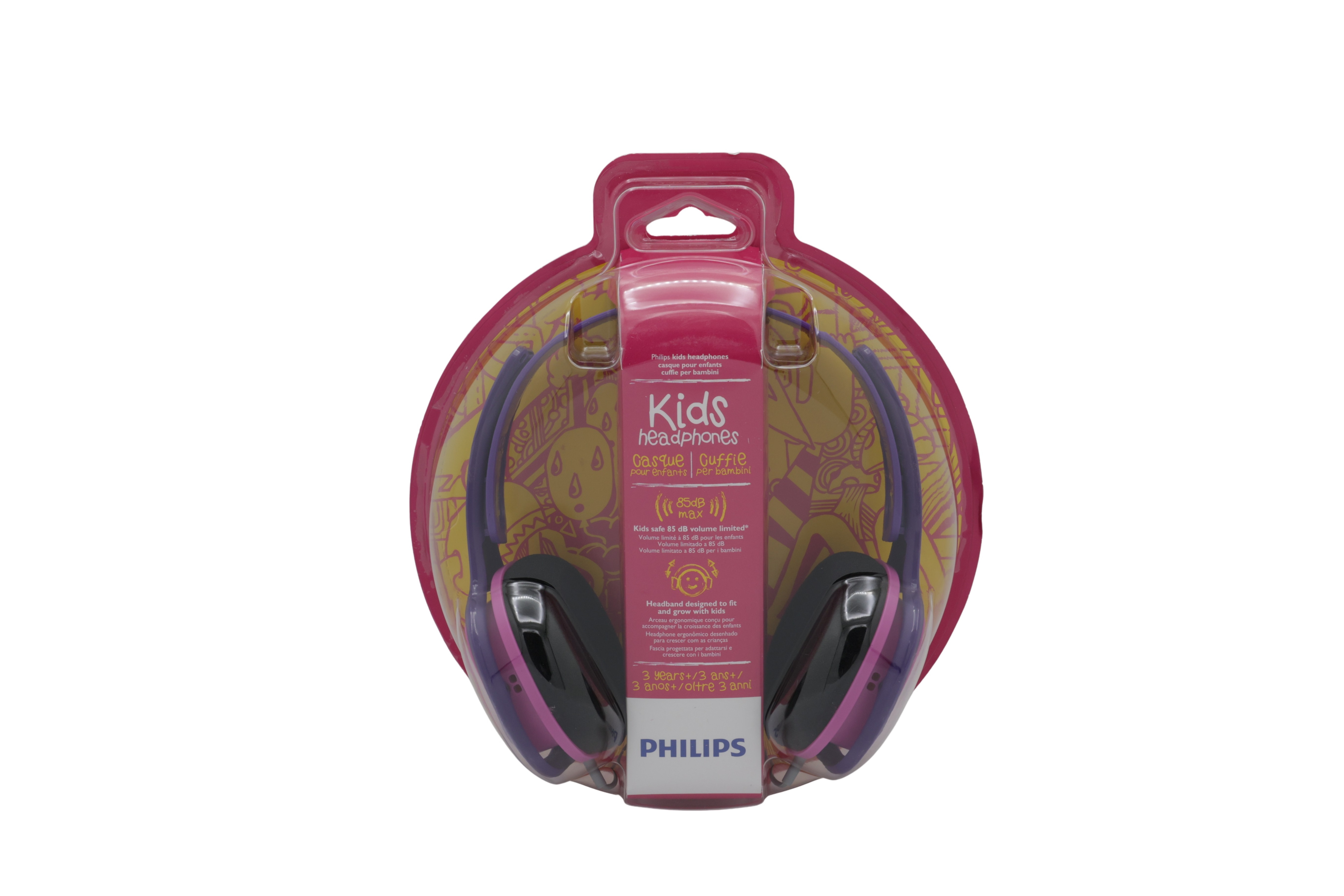 Philips SHK-2000PK/00 vaaleanpunainen , Lasten kuulokkeet