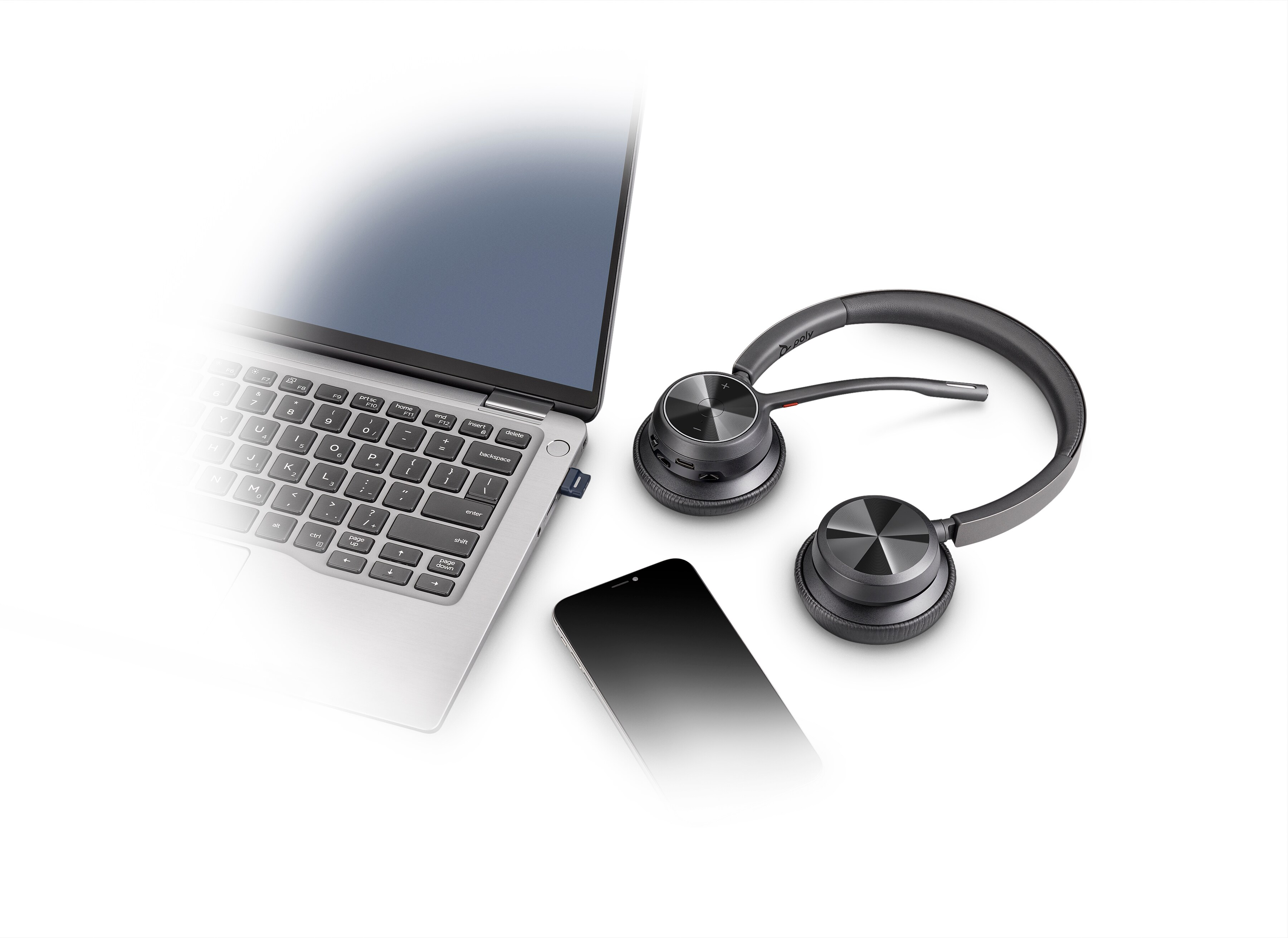Poly Voyager 4320 UC BT USB-C Stereo -kuuloke -kuuloke