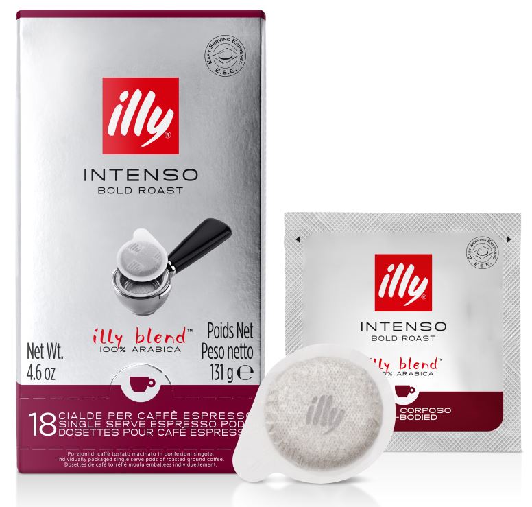 illy ESE-kapselit Intenso Espresso, 18 kpl
