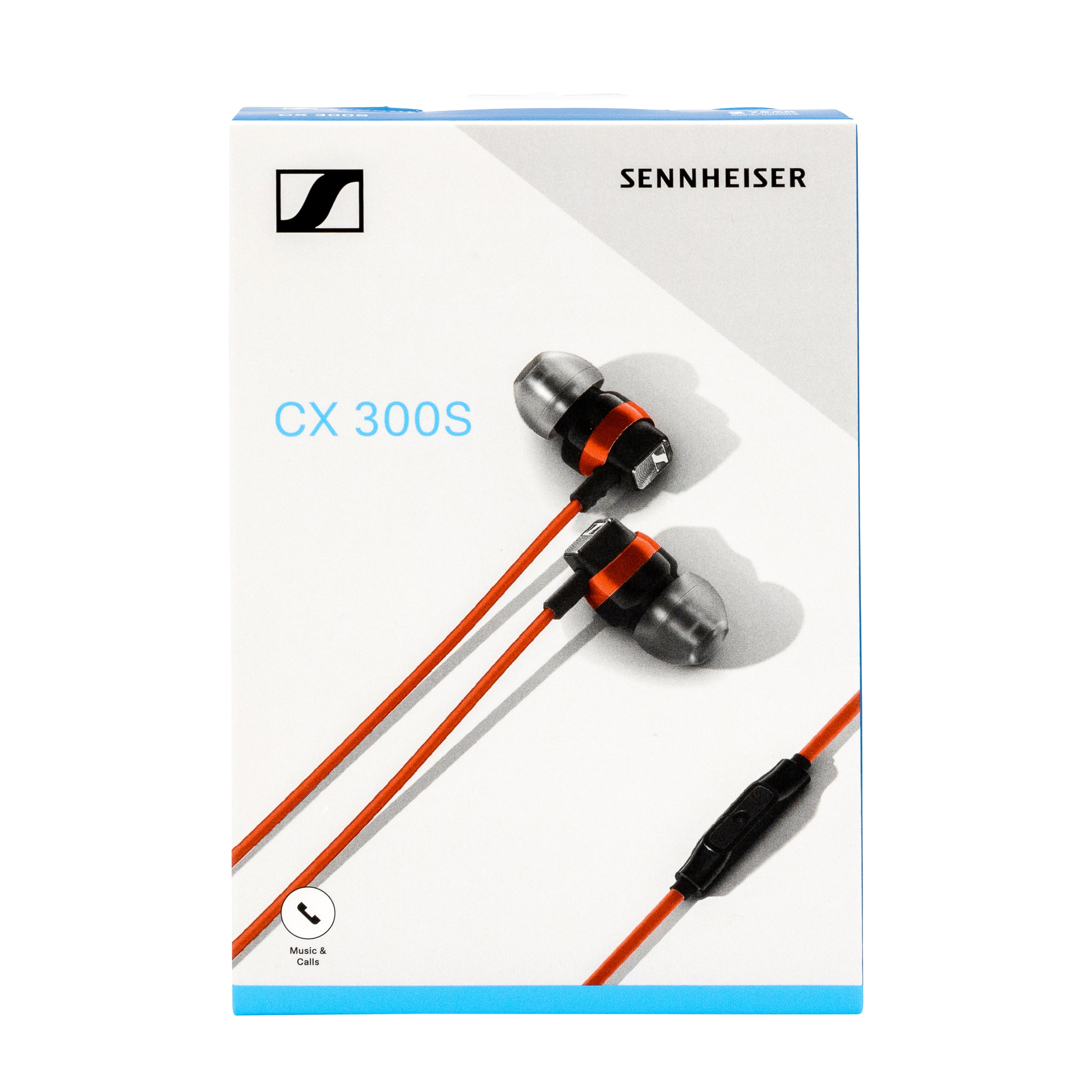 Sennheiser CX 300S johdolliset kuulokkeet, punainen