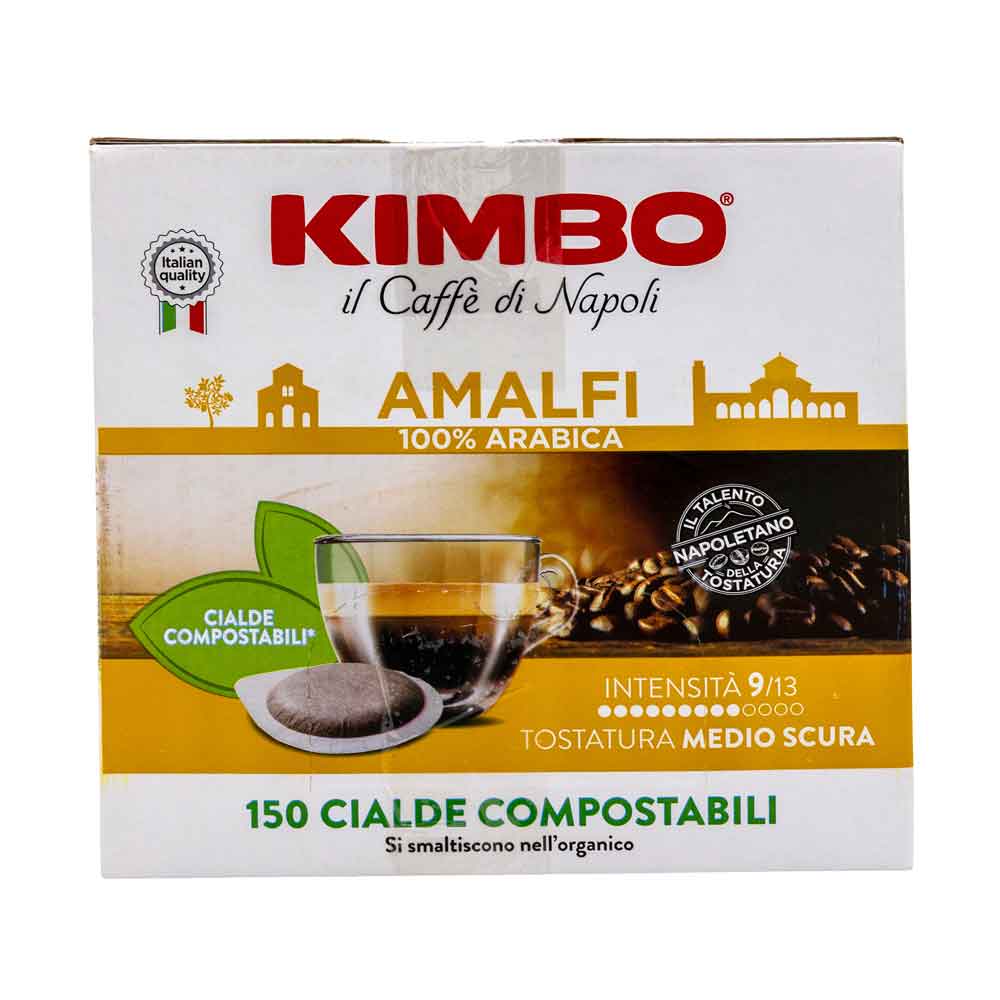 Kimbo AMALFI – 44 mm:n ESE-kapselit, 150 kpl, 7,3 g/kpl