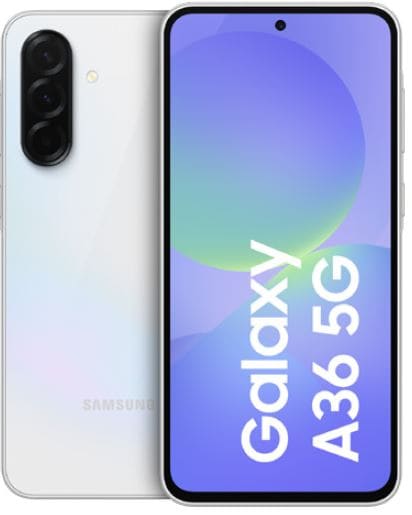 Samsung Galaxy A36 5G 128GB Mahtava valkoinen