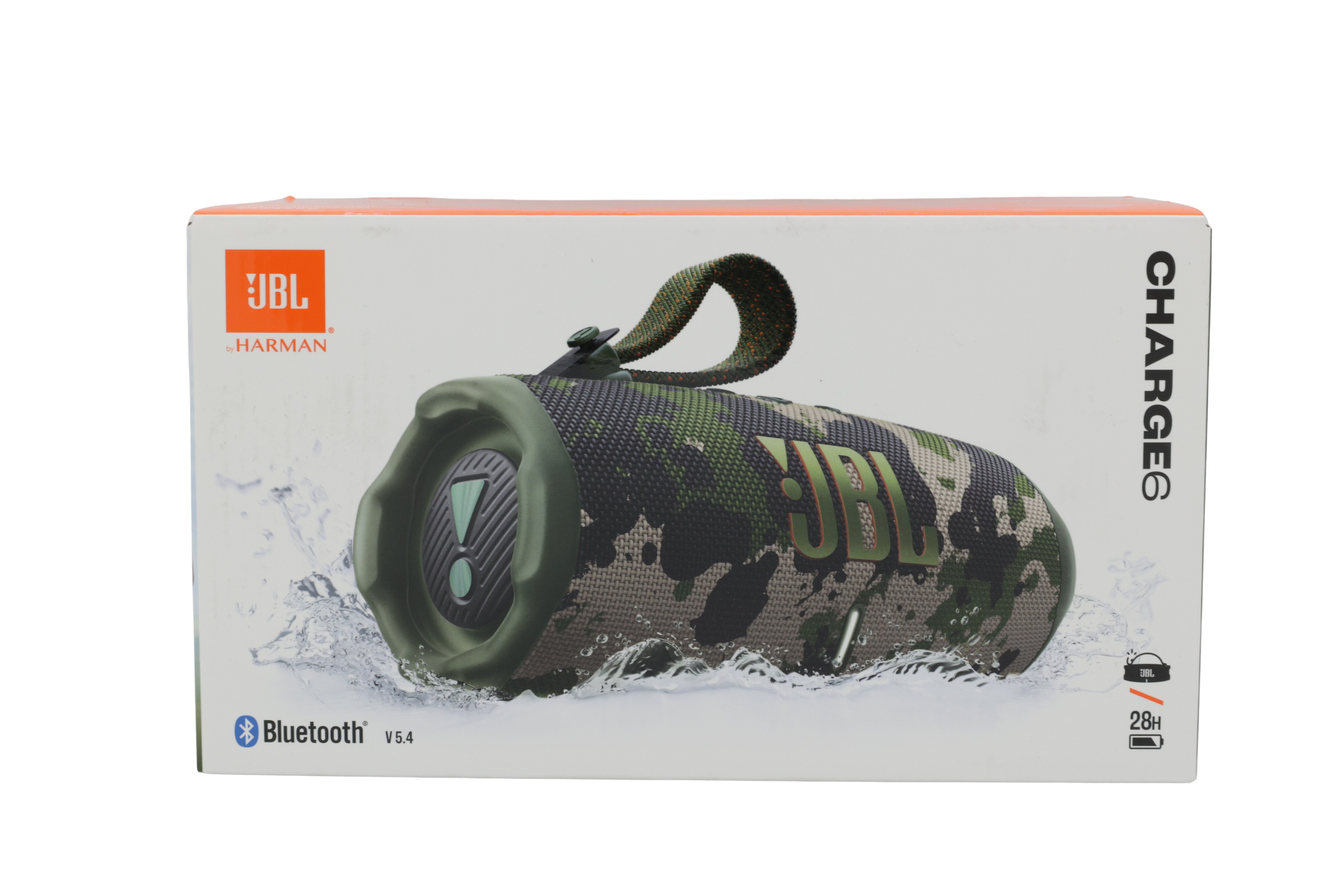JBL Charge 6, kannettava Bluetooth-kaiutin, Squad