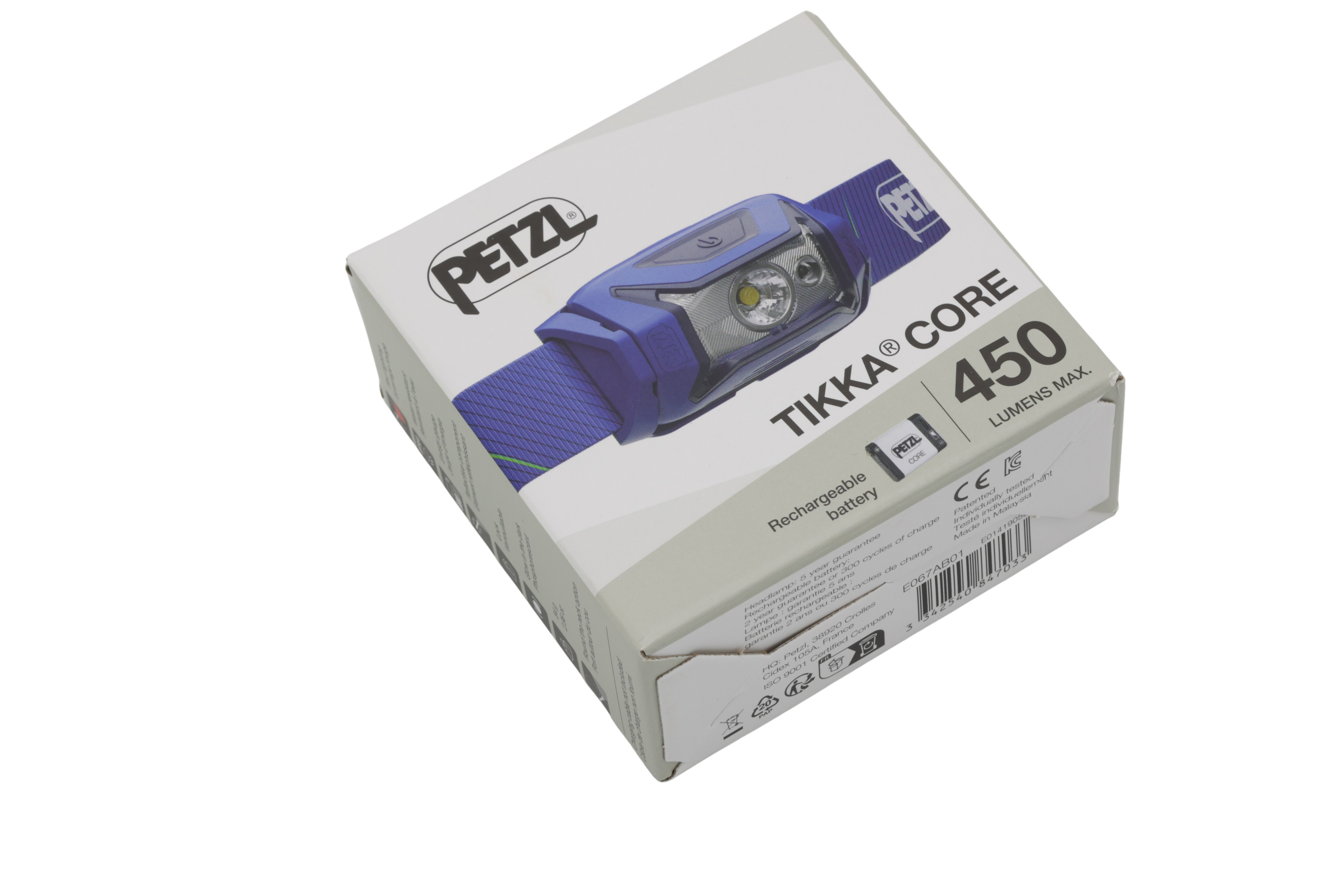 Petzl E067AB01 Tikka Core Lamppu sininen