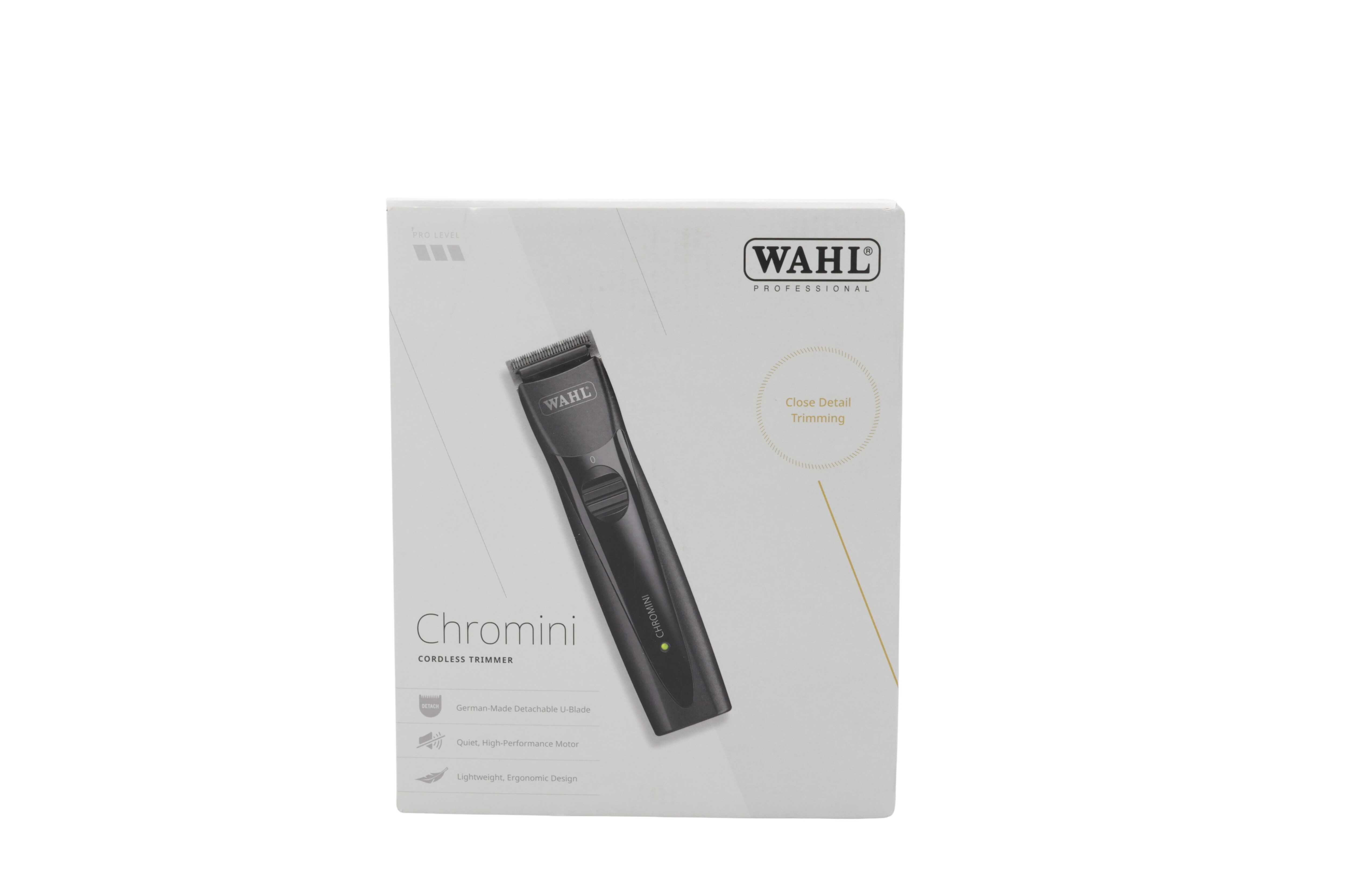 Wahl Cordless Chromini hiustrimmeri – johdoton, 100 min käyttöaika