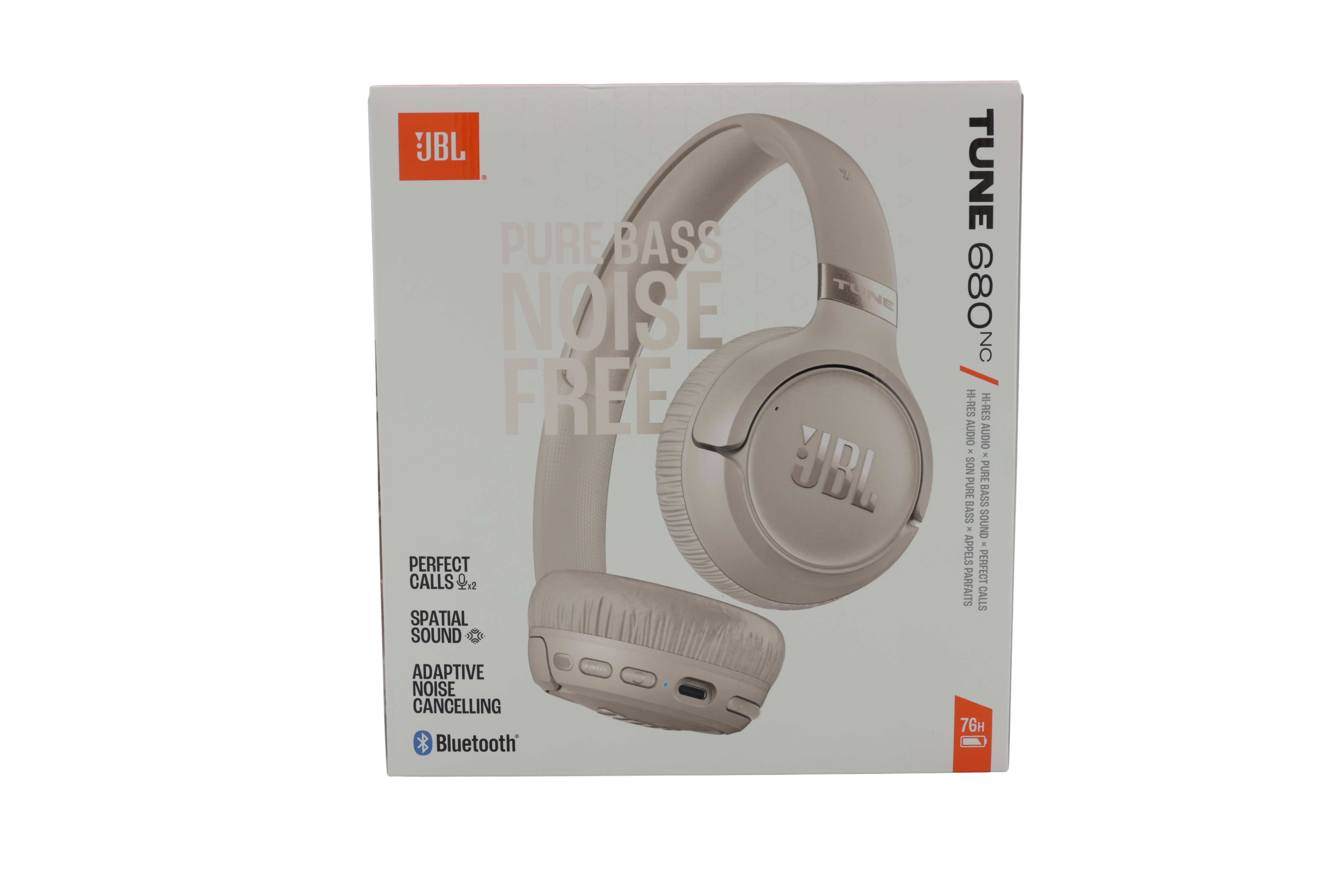 JBL JBLT680NCBEG On-Ear kuulokkeet, Mokka