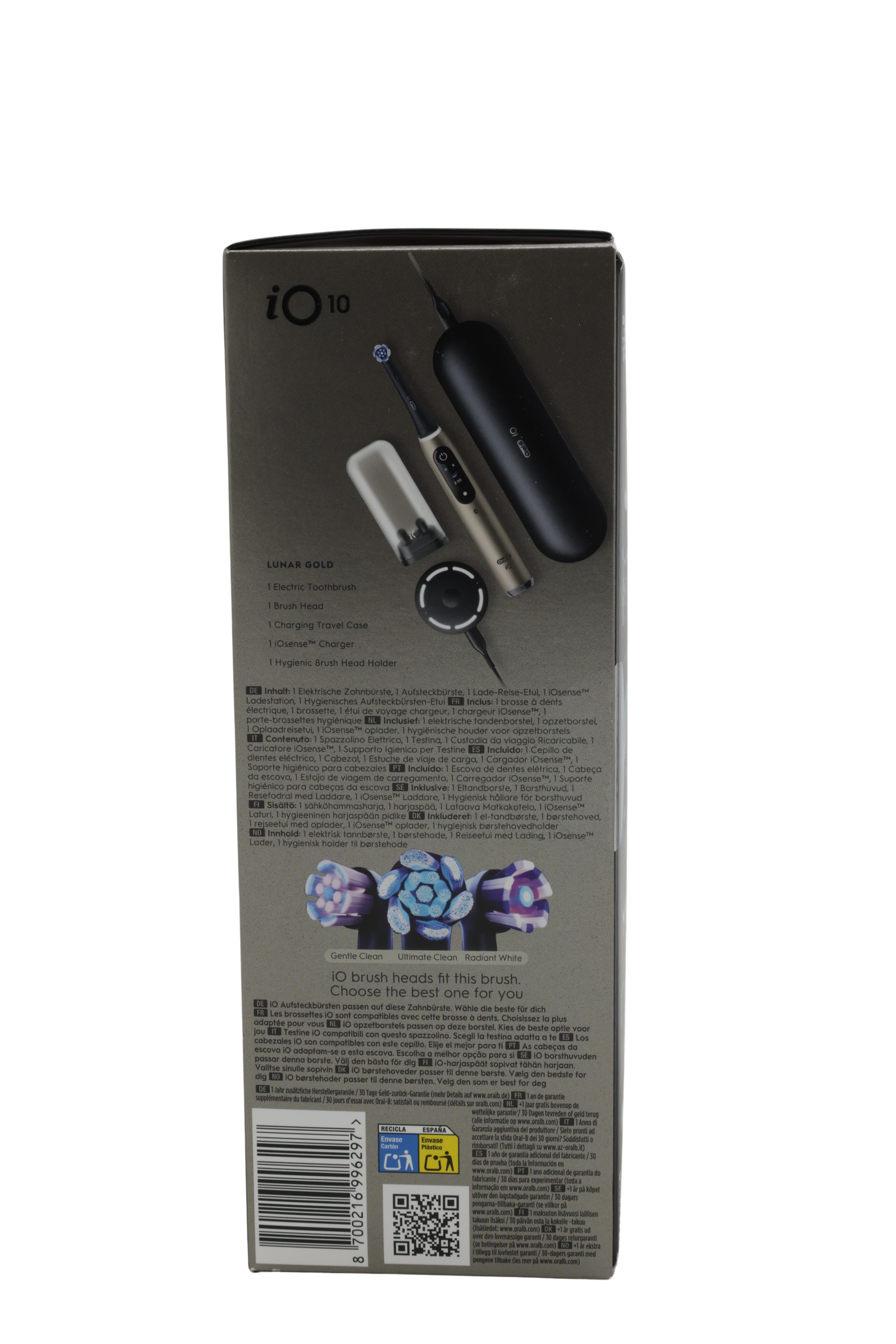 Braun Oral-B iO Series 10 Lunar Gold Special Edition -erikoisversio -erikoisversio