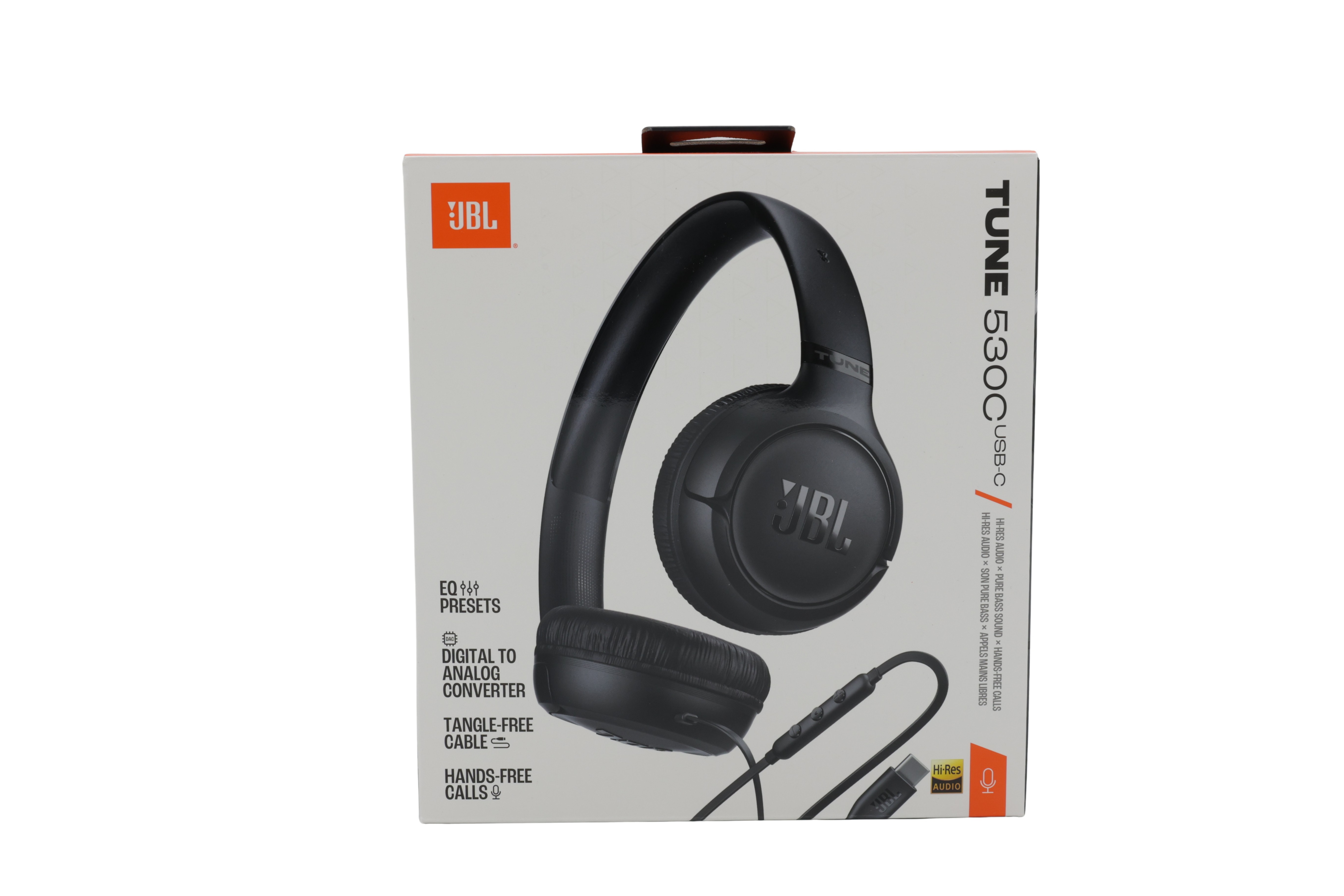 JBL JBLT530CBLK Tune 530 C kuulokkeet, musta