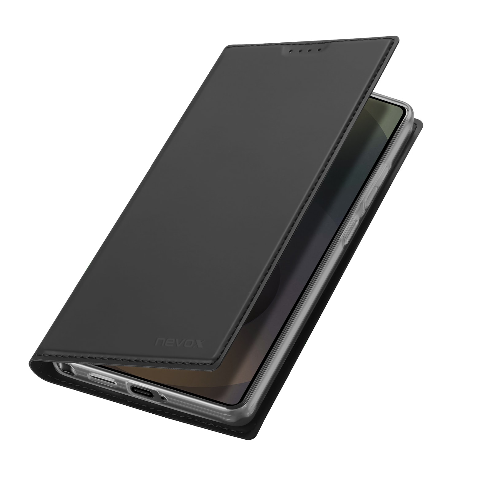 Nevox Vario Series - Samsung Galaxy S26 Ultra boot kotelo, musta