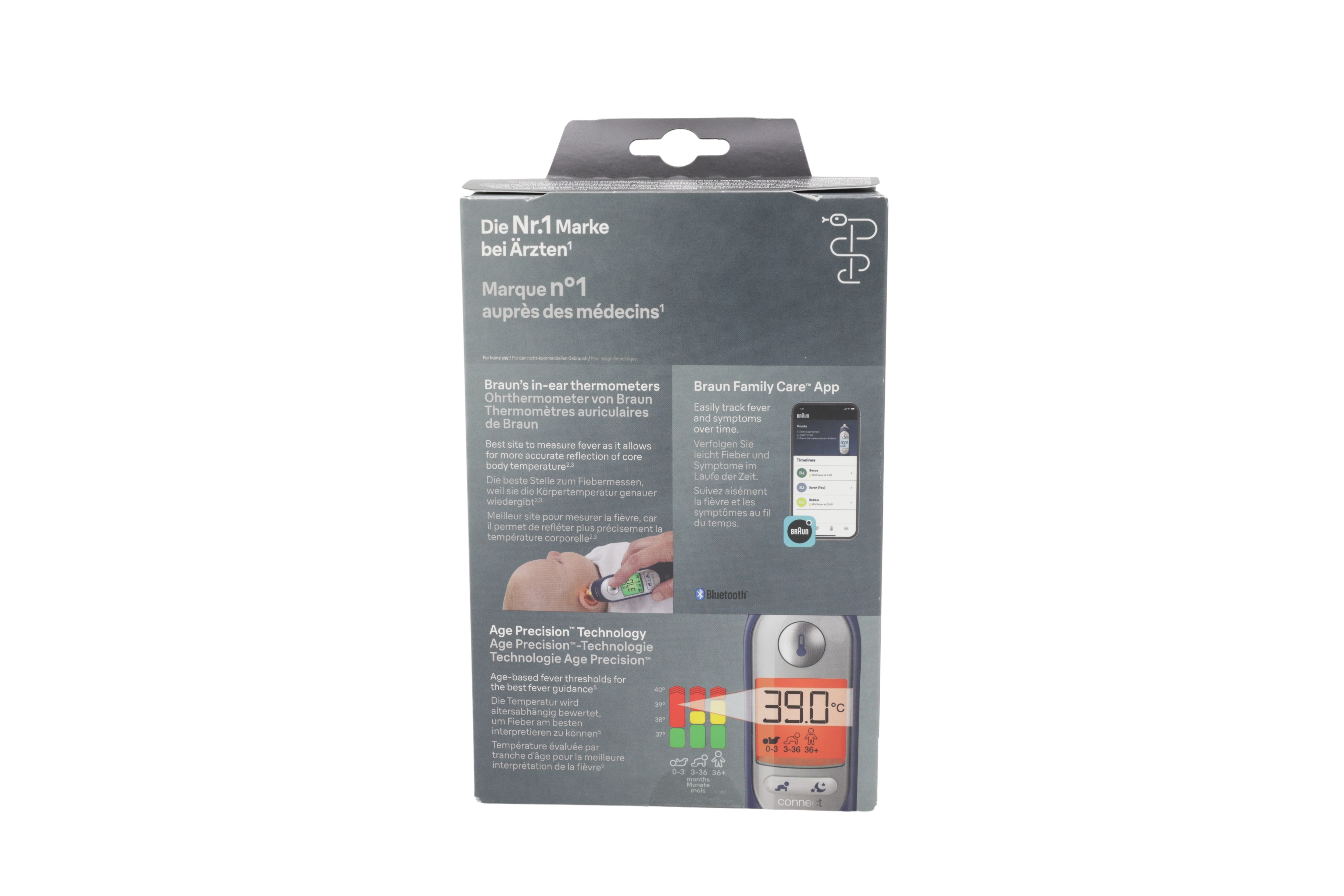 Braun Thermoscan 7 plus -liitäntä