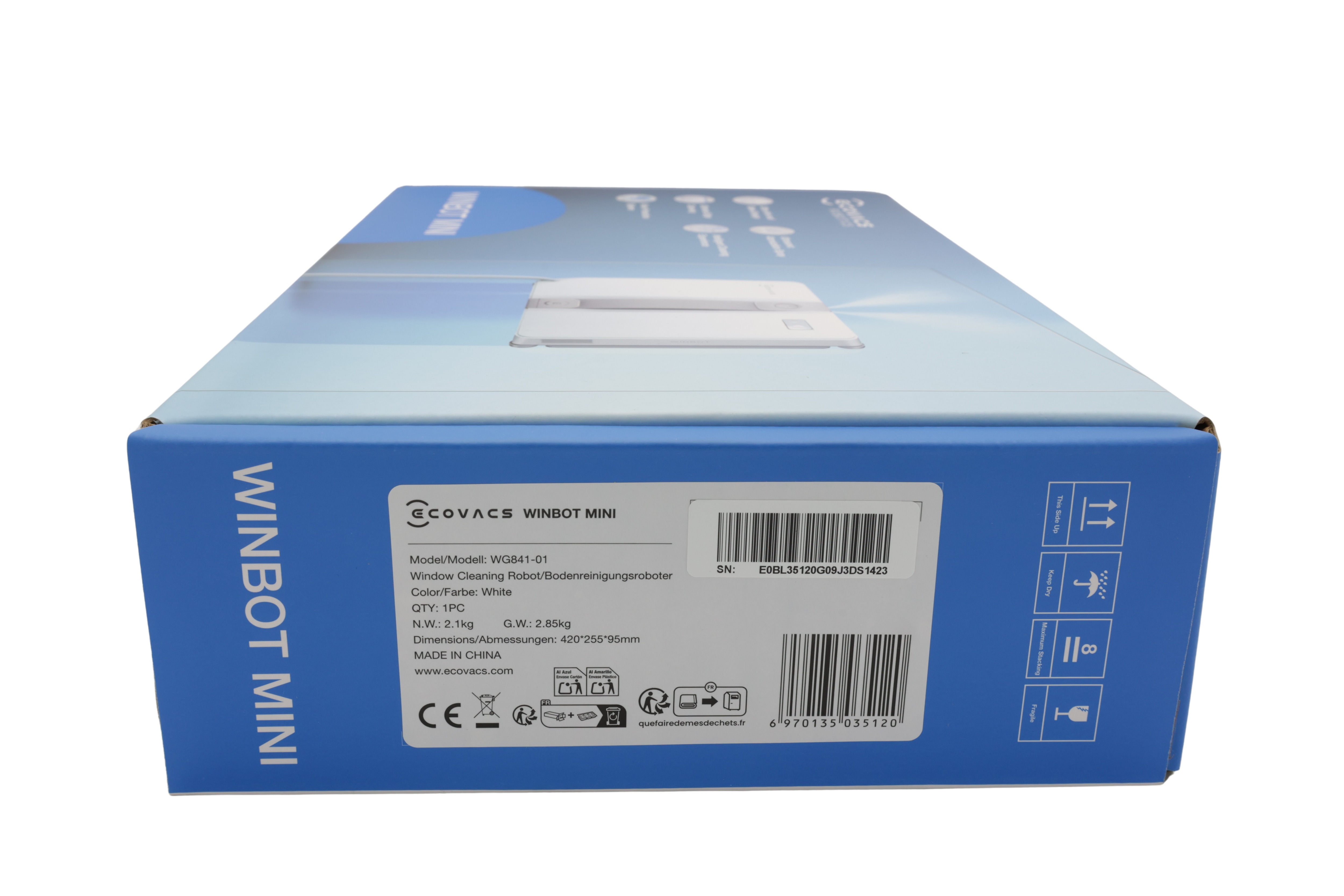 Ecovacs WINBOT Mini (harmaa)
