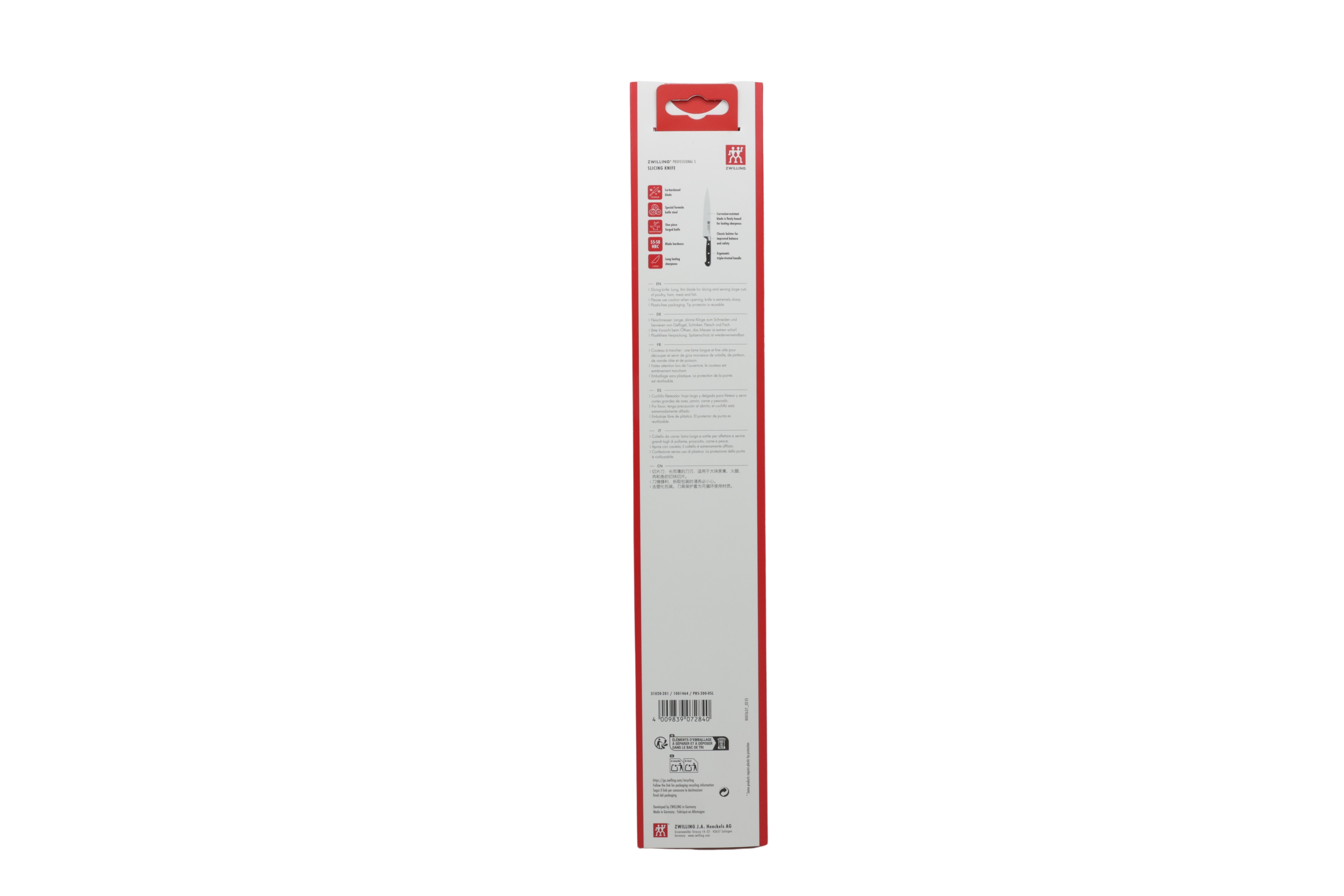 Zwilling 31020-201-0 Professional S -leikkuuveitsi, 20 cm