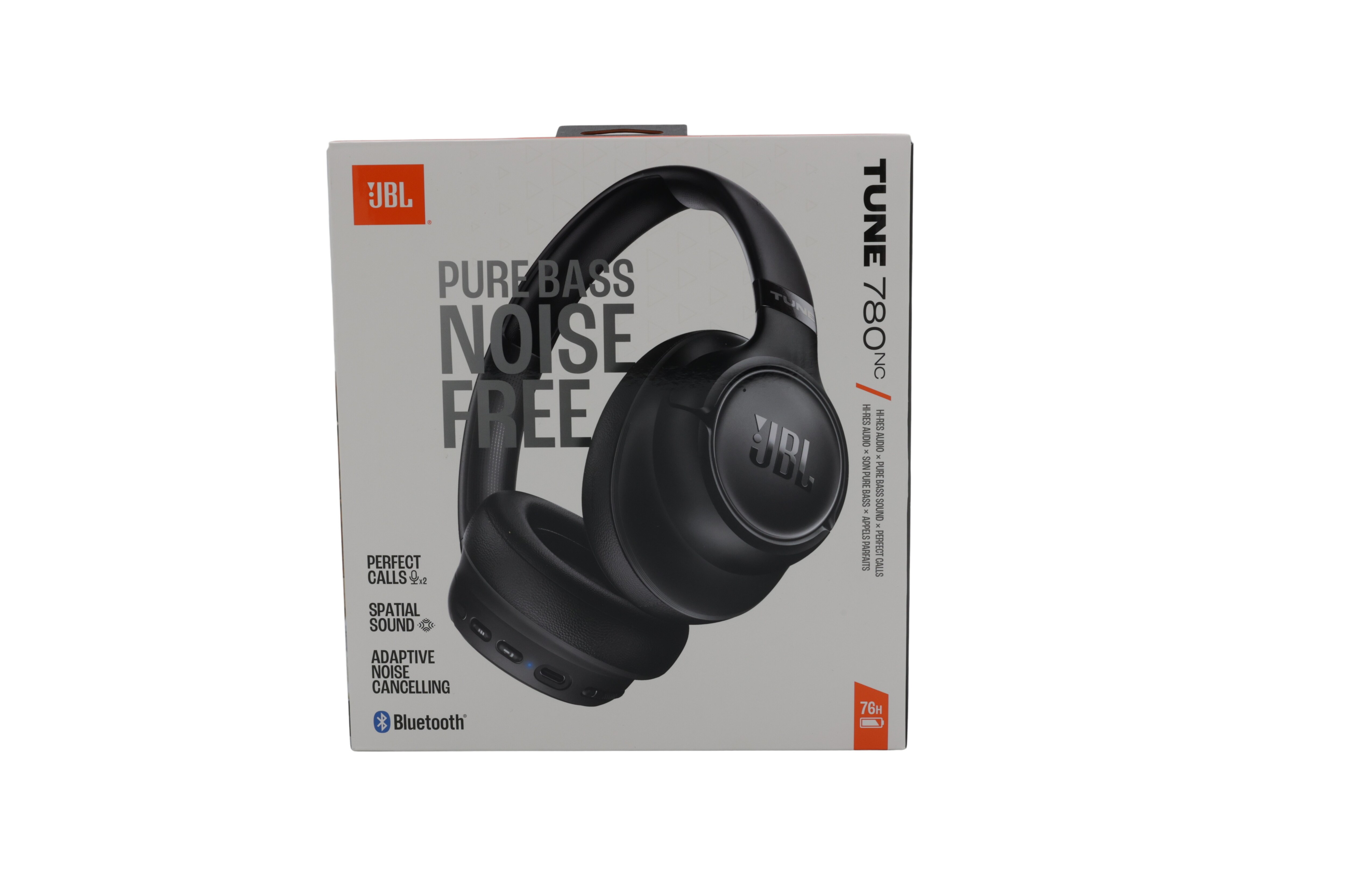 JBL JBLT780NCBLK Tune 780 NC Over-Ear NC Headphones, Black