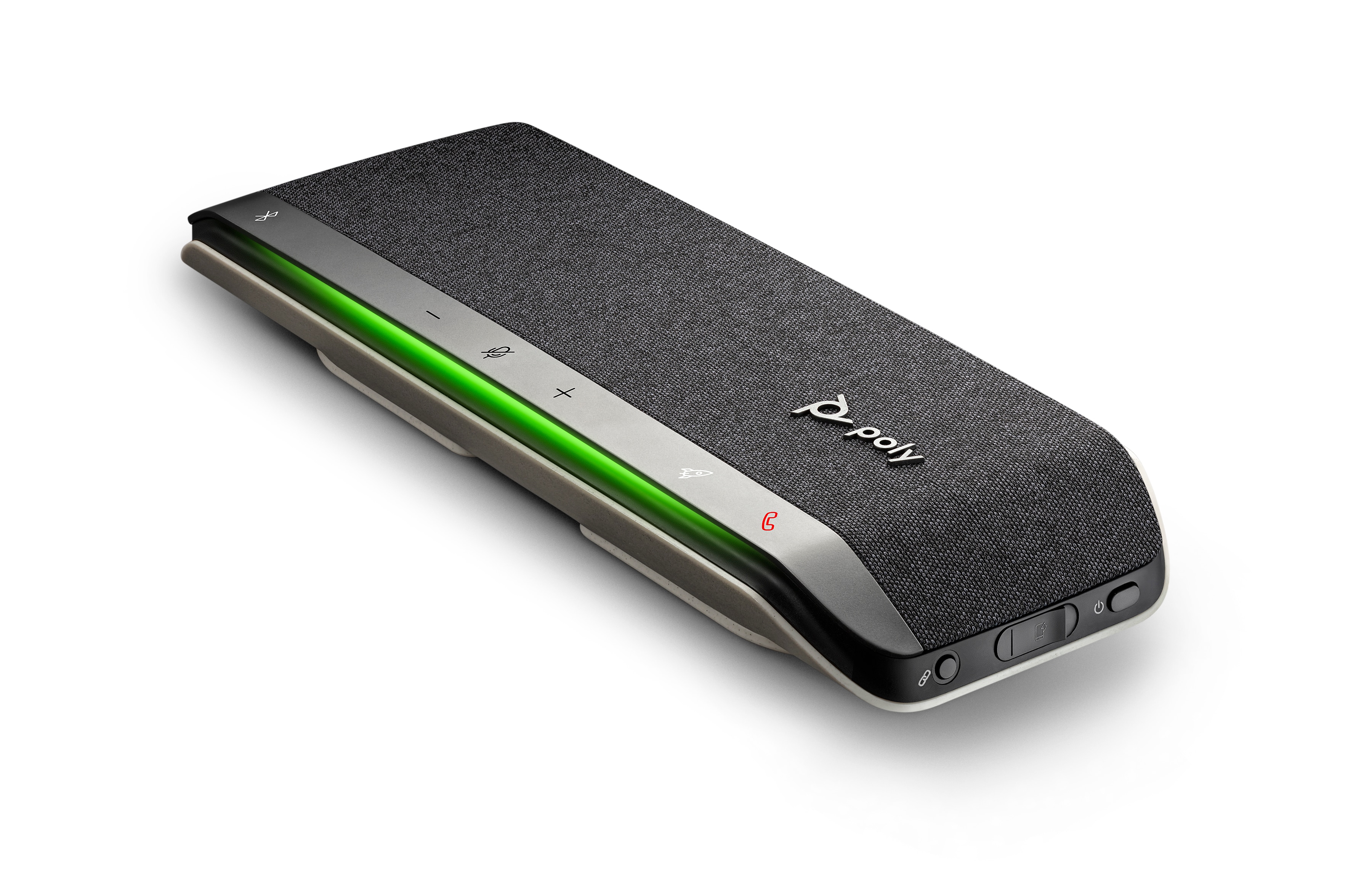 Poly Sync 40 -konferenssikaiuttimen vakiovaruste MS USB-A ja USB-C