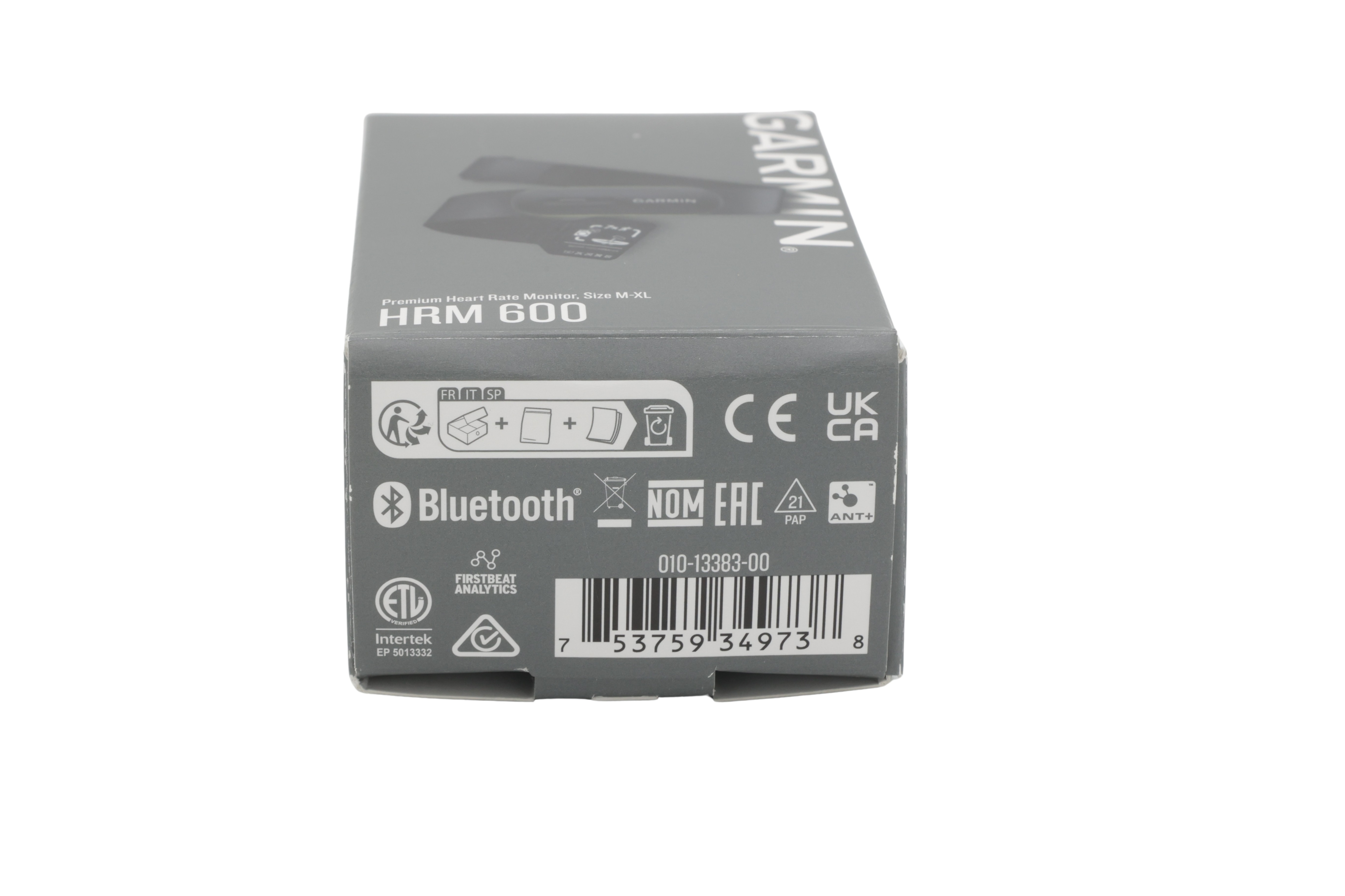 Garmin HRM 600 – sykemittari, rintakehävyö, koot M–XL
