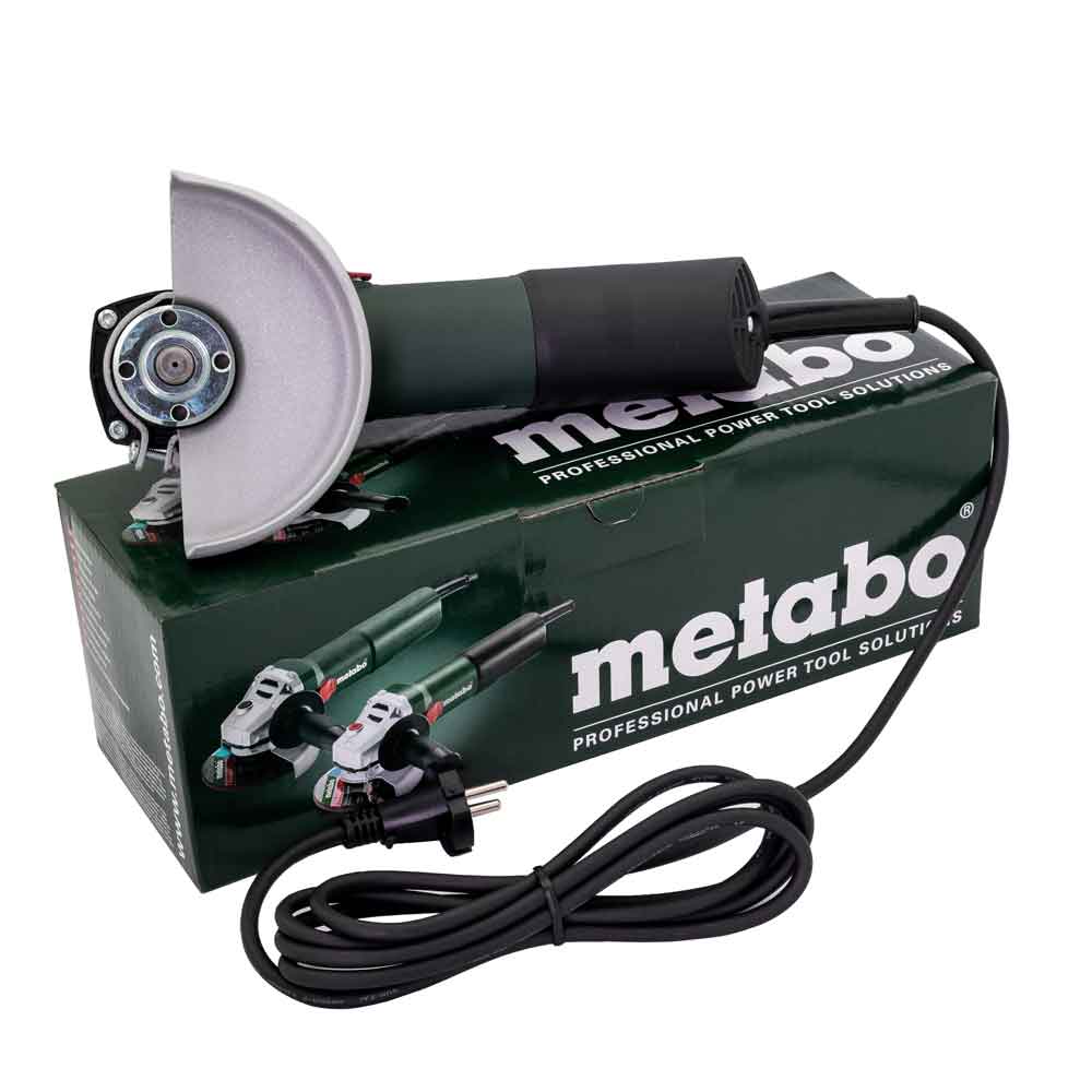 Metabo W850-125 kulmahiomakone, Laatikko