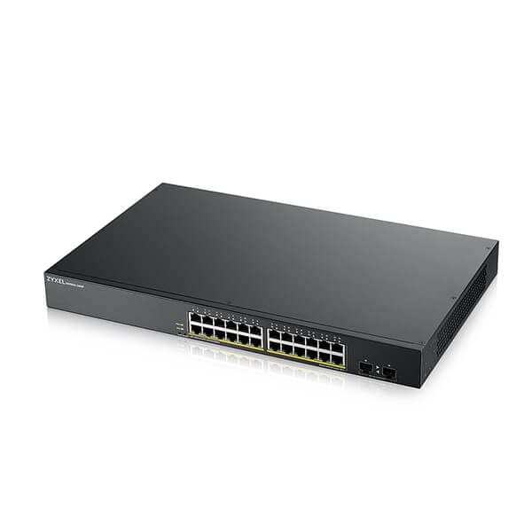 Zyxel GS1900-24HP V2 24-porttinen GbE L2 PoE älykäs Kytkin