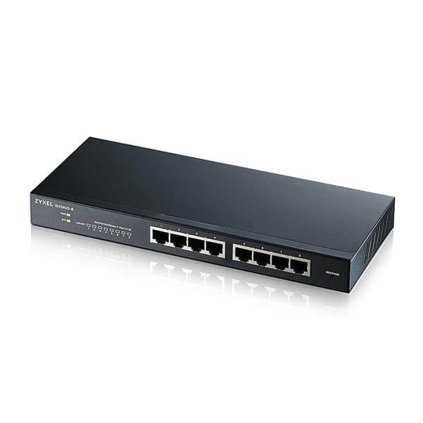 Zyxel GS1900-8 V2 8-porttinen GbE L2 Smart -kytkin