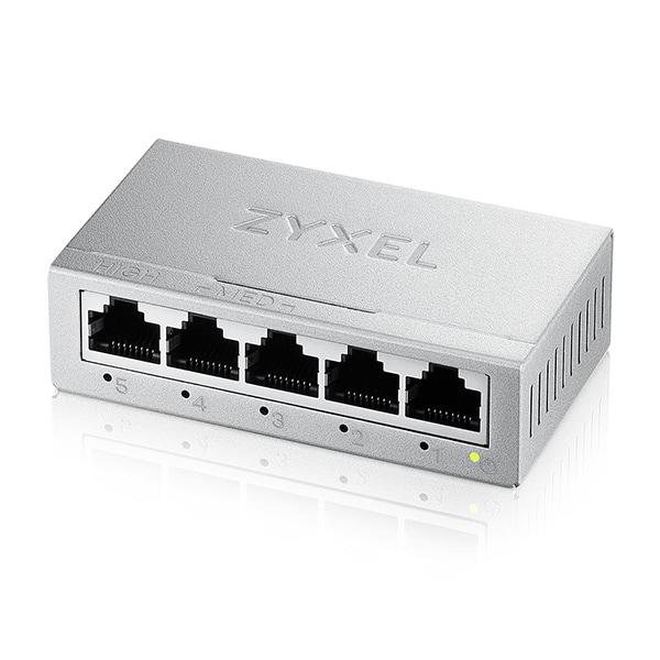 Zyxel GS-105B V5 5-port työpöydän Gigabit Ethernet -kytkin