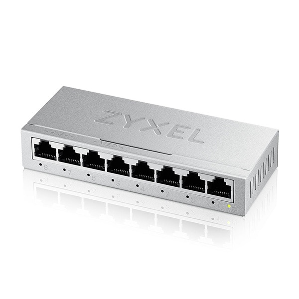 Zyxel GS-108B V5 8-porttinen työpöydän Gigabit Ethernet -kytkin