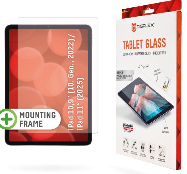 "DISPLEX-tablettilasi iPad 10.9""(10th gen)/11""(2025)"