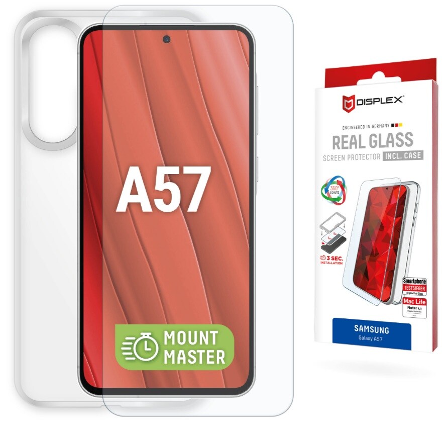 DISPLEX Real Glass MMCase Samsung Galaxy A57 5G - Galaxy A57 5G - Galaxy A57 5G