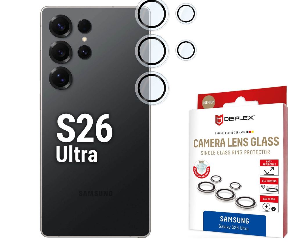 DISPLEX CamGlass Single Lens Samsung Gal S26 Ultra Samsung Gal S26 Ultra Samsung Gal S26 Ultra