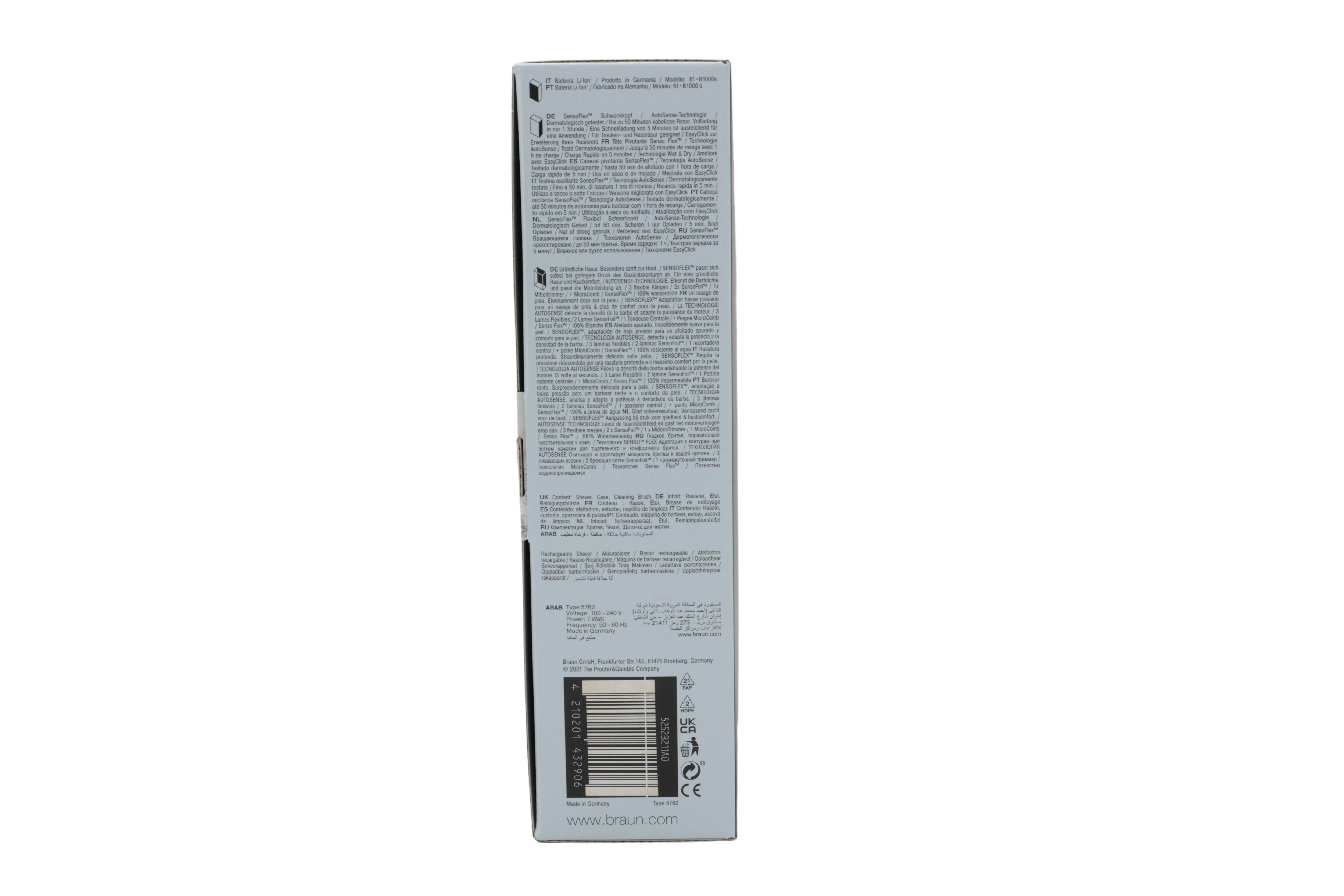 Braun Sarja 61 - B1000s-turvarasvaimet