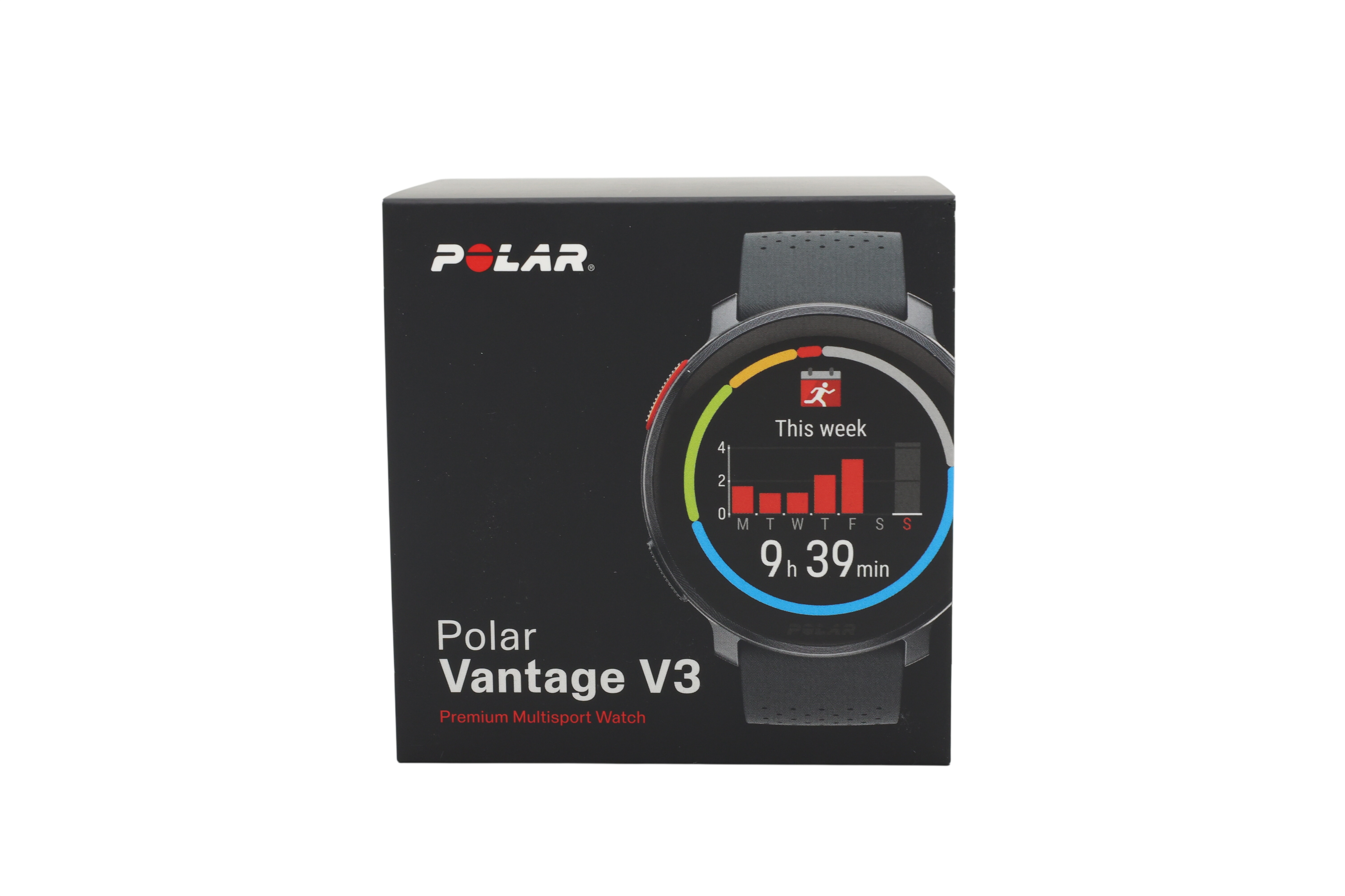 POLAR VANTAGE V3 BLK/BLK S–L urheilukello / älykello, Night Black