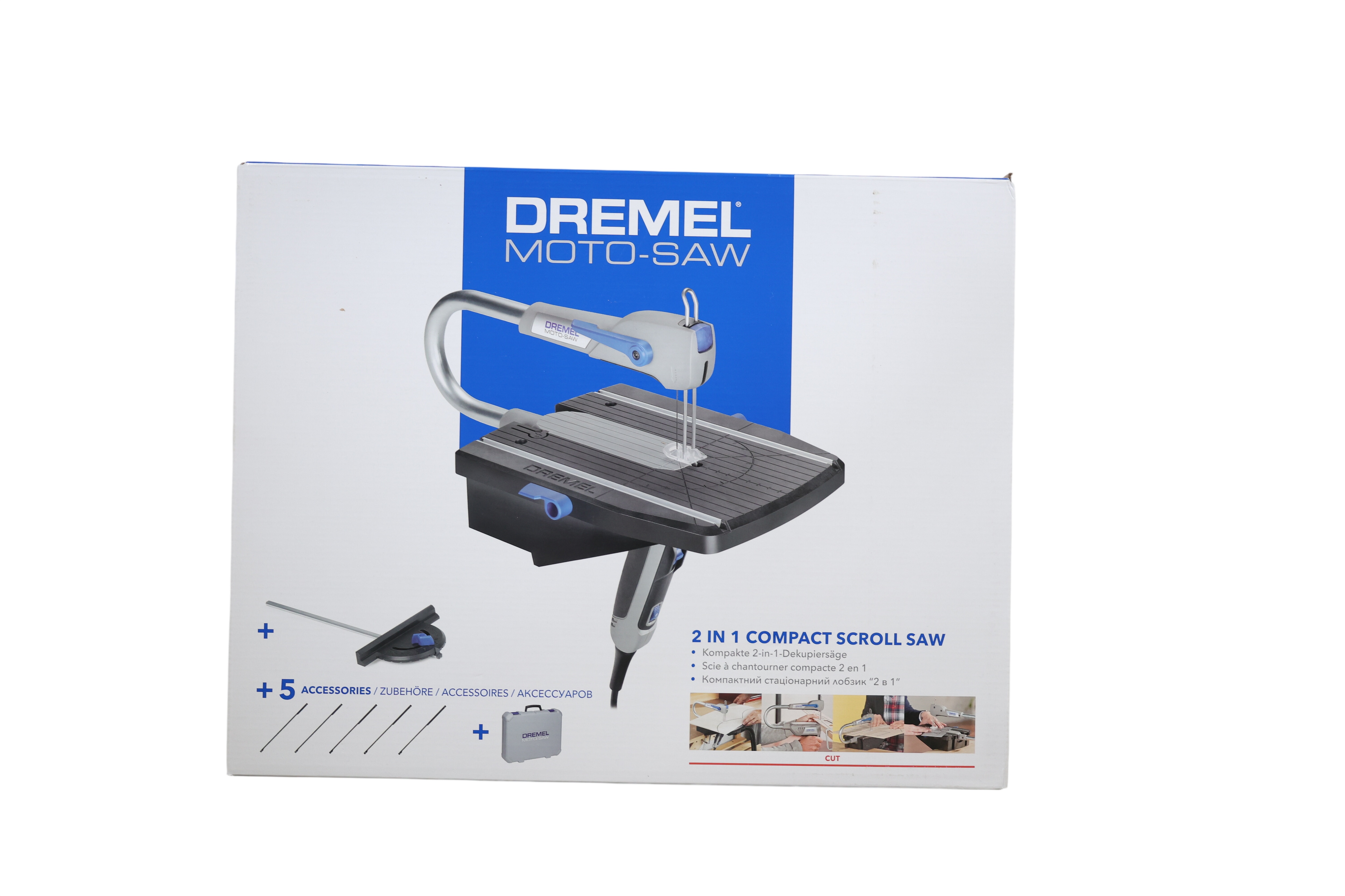 Dremel F013MS20JA MS20-1/5-jyrsinsaha (5 lisävarustetta, 1 lisälaite, 70 wattia)