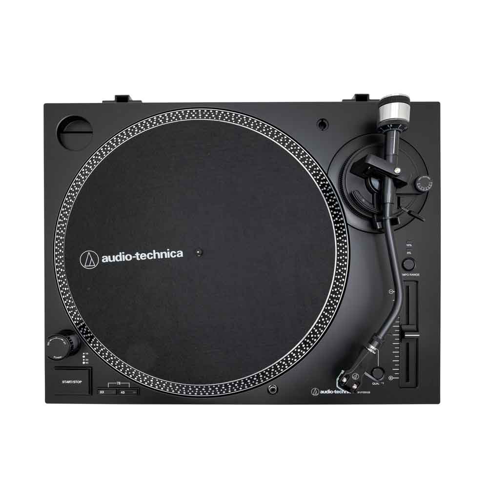 Audio-Technica AT-LP120X Suoravetoinen vinyylisoitin, musta