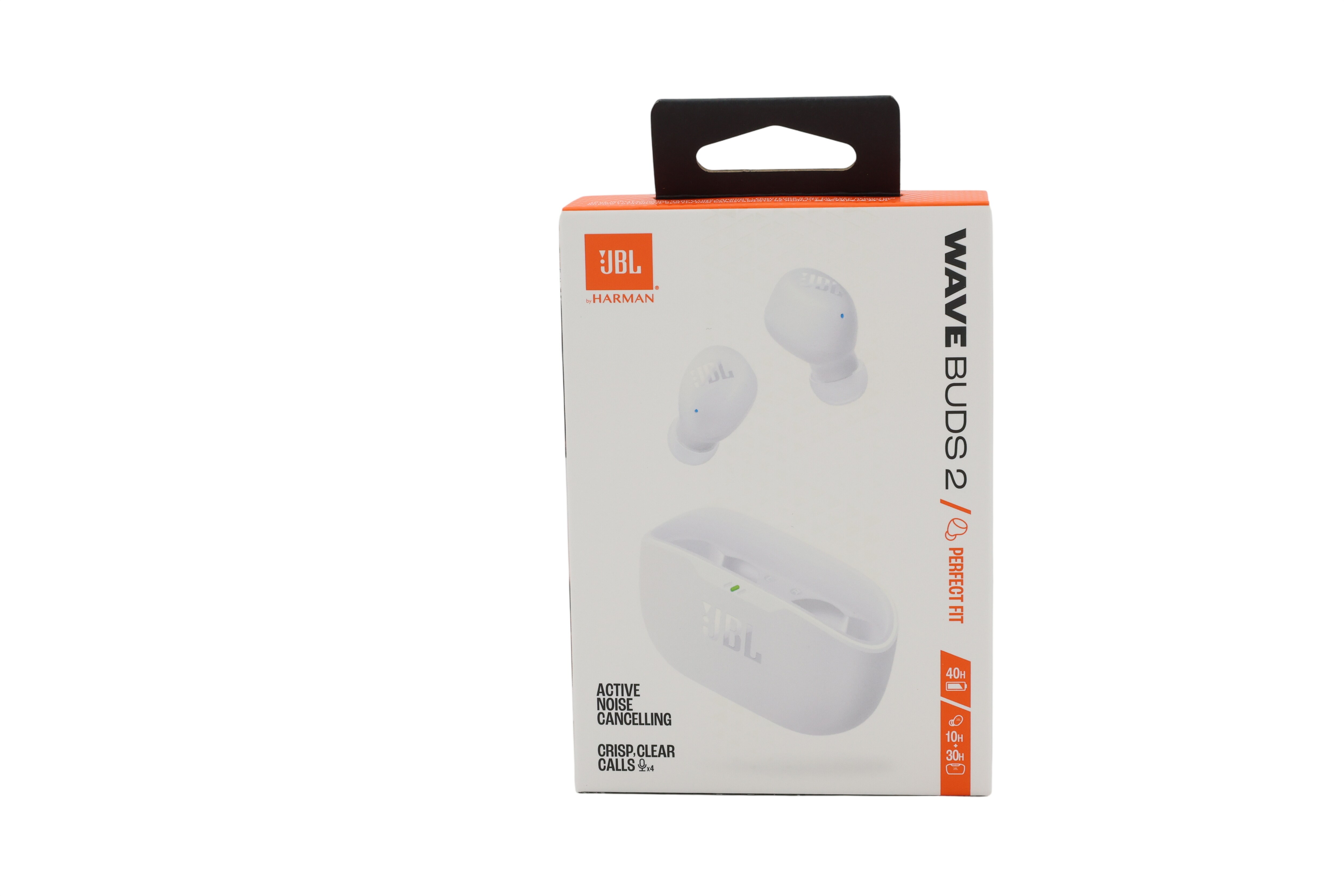 JBL Wave Buds 2, langattomat Bluetooth-korvakuulokkeet, valkoiset