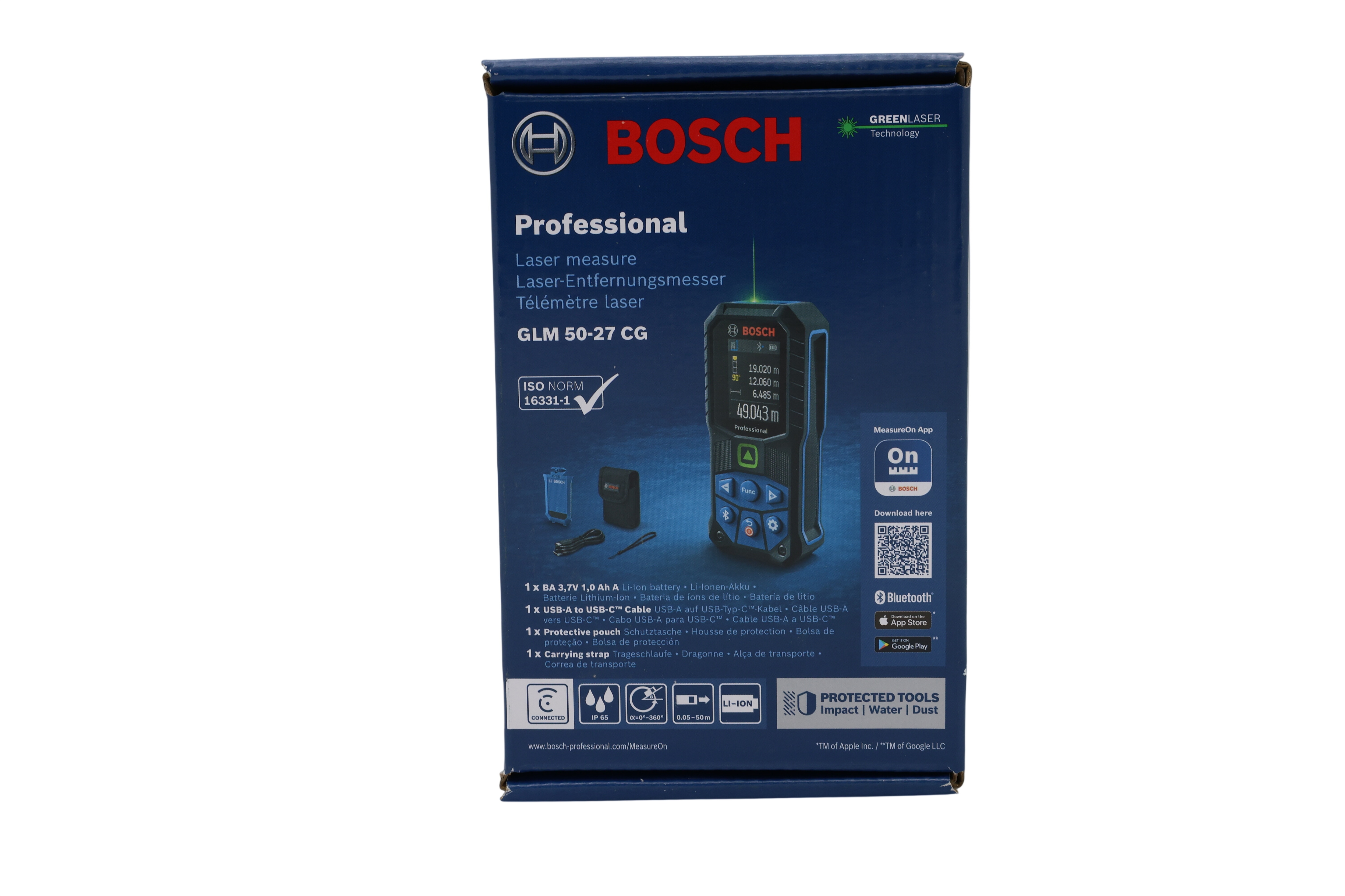 Bosch 0601072U01 GLM 50-27 CG -laseretäisyysmittari