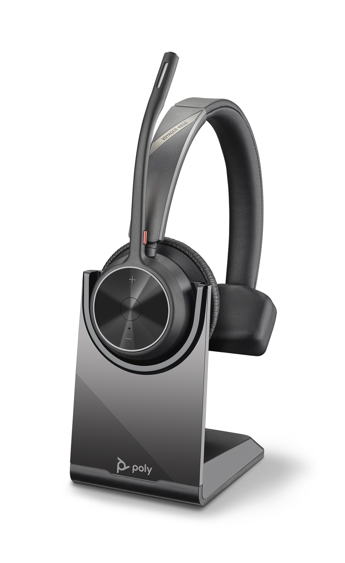 Poly Voyager 4310 UC BT Mono USB-A jalustalla