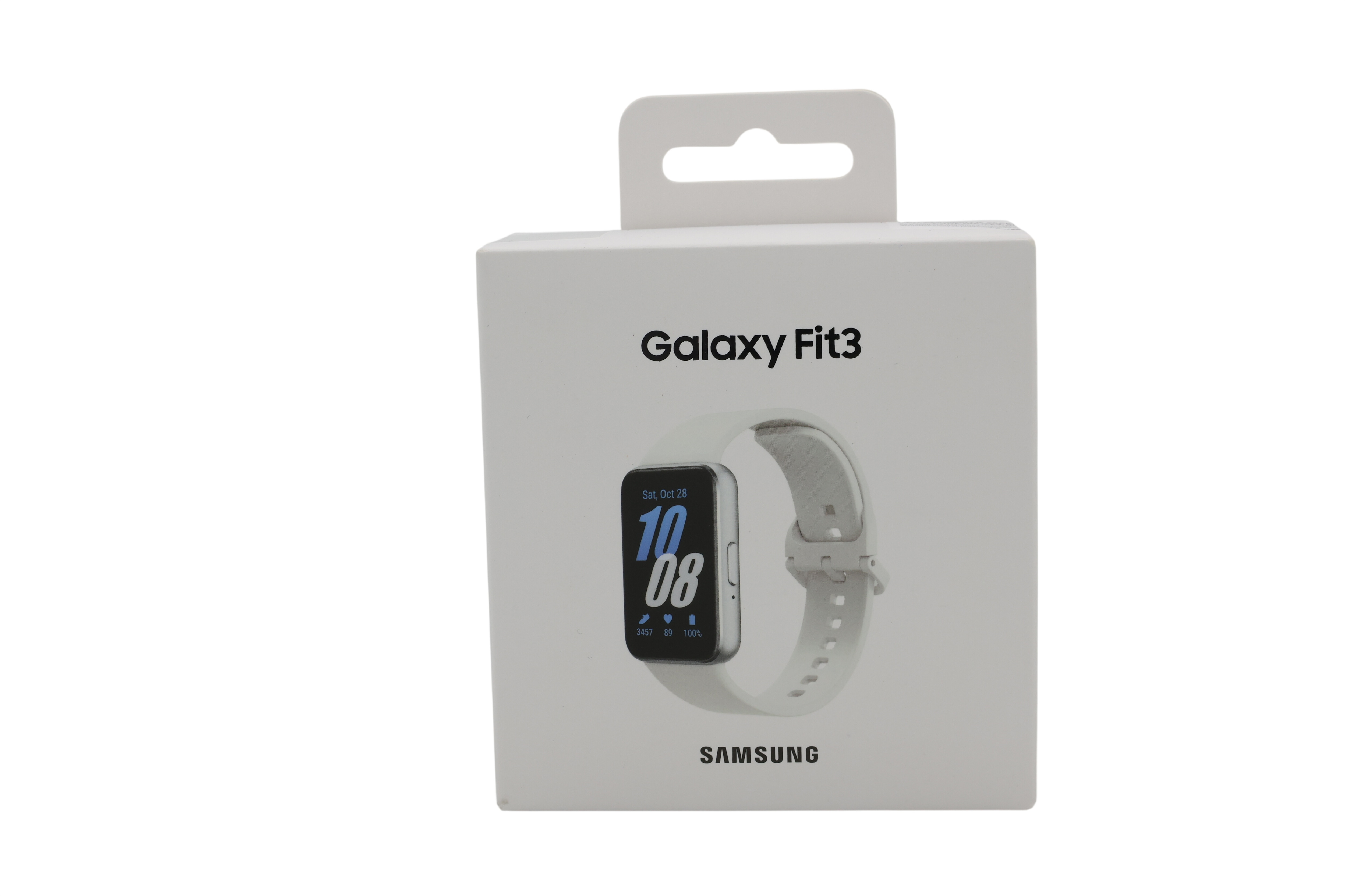 Samsung R390N Galaxy Fit 3 -älykello, hopea