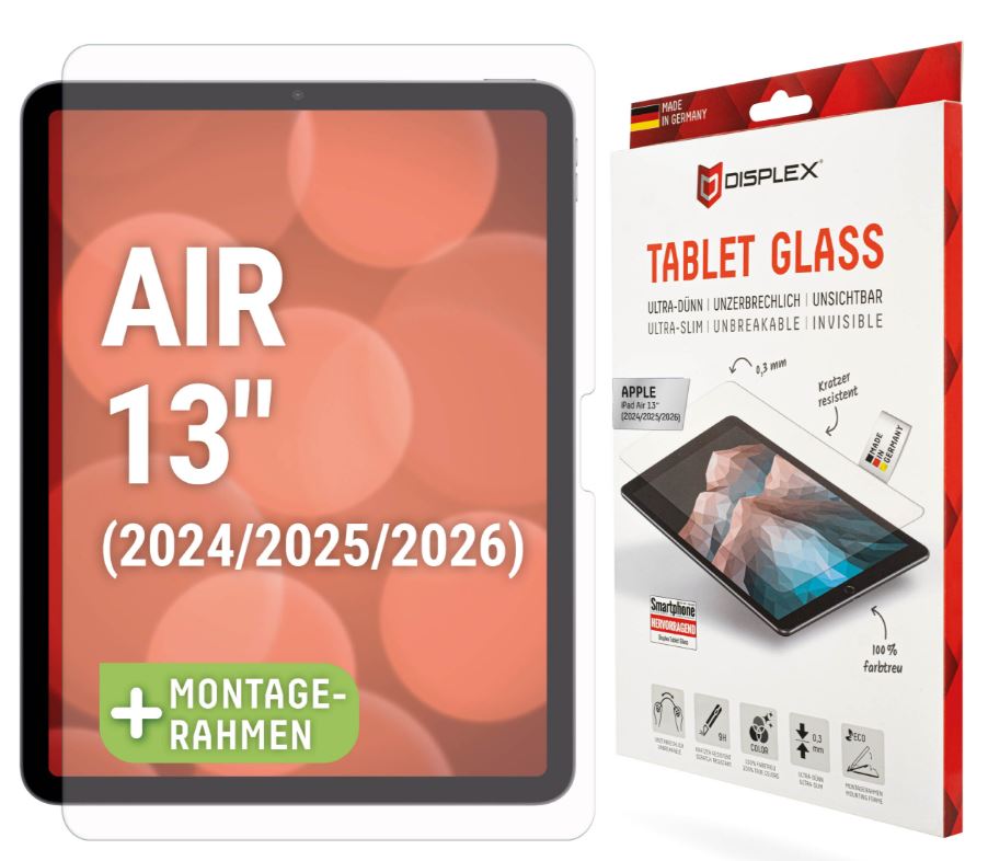 "DISPLEX Tablet Glass iPad Air 13"" (2024–2025–2026)"