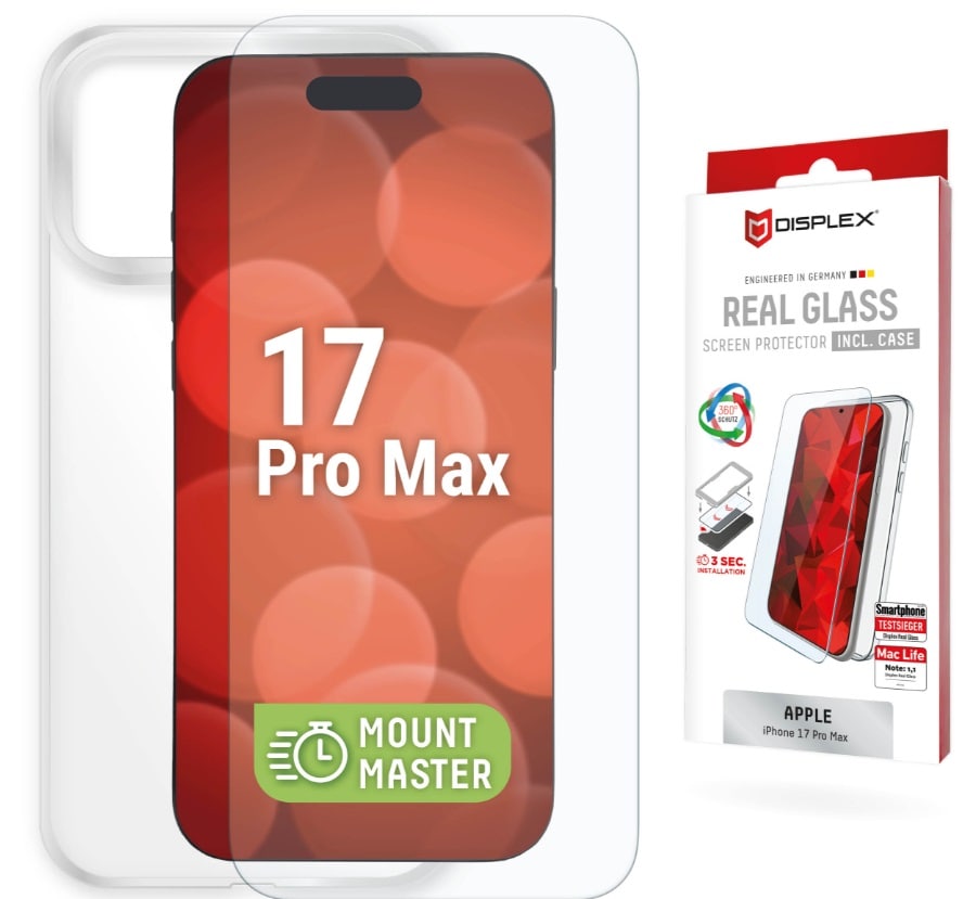 DISPLEX Real Glass MMCase Apple iPhone 17 Pro Max